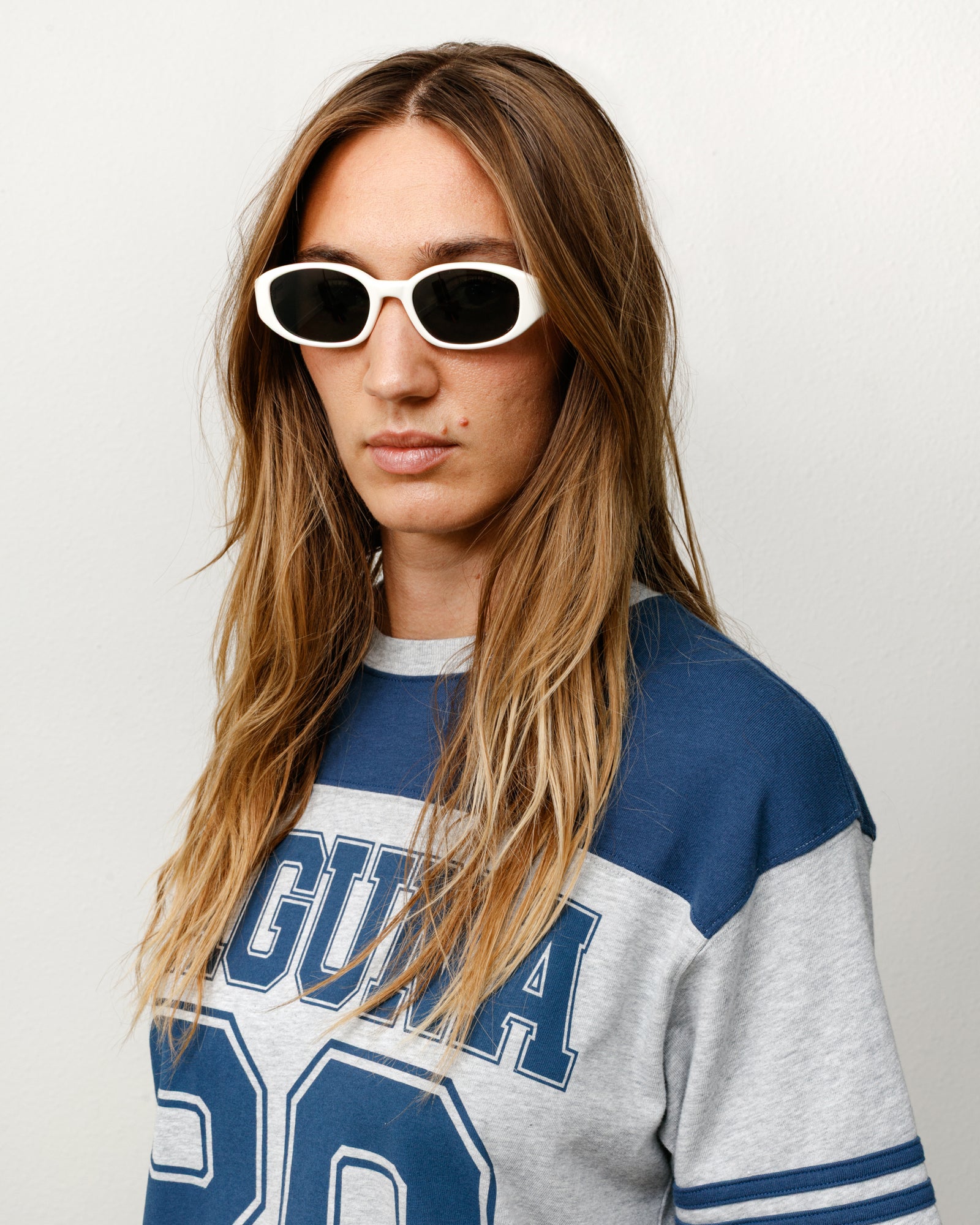 Roman Sunglasses – Bone/Black Lens | Eyegear | Stüssy Europe
