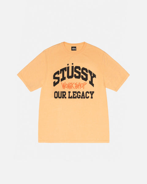 OUR LEGACY WORK SHOP COLLEGIATE TEE PIGMENT DYED