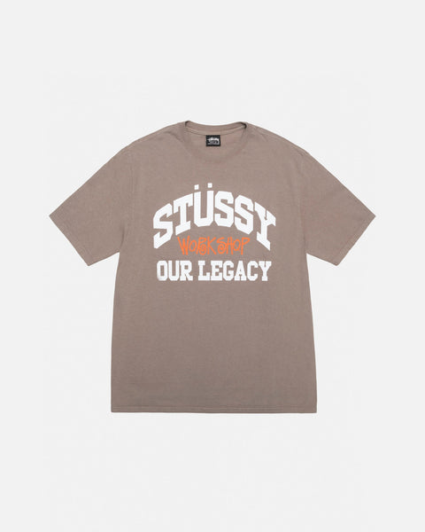 OUR LEGACY WORK SHOP COLLEGIATE TEE PIGMENT DYED