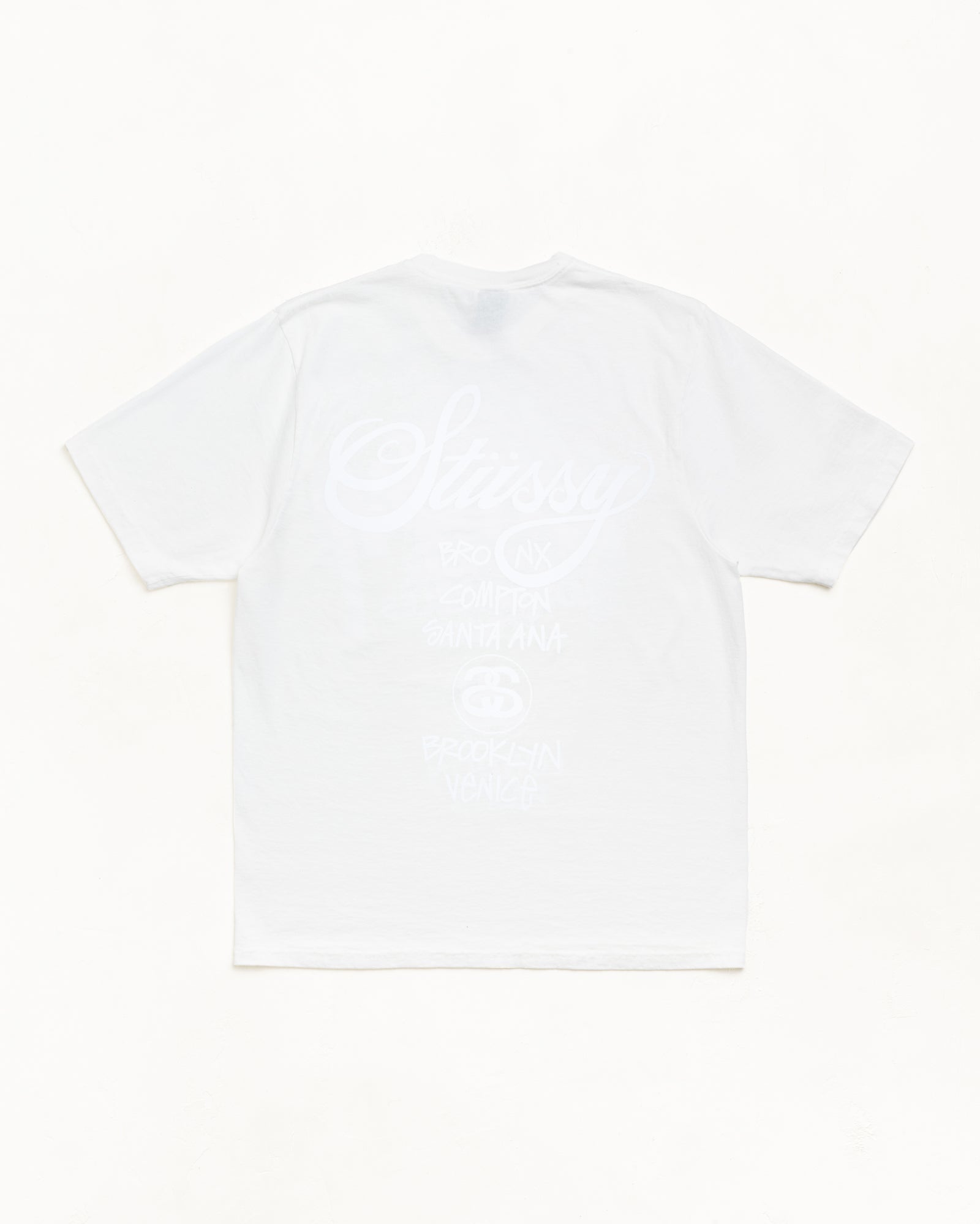 World Tour Tee Pigment Dyed – Natural | Tees | Stüssy Europe