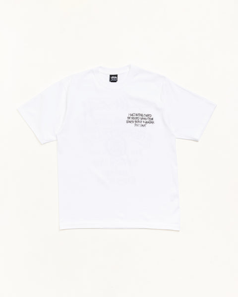 Dt Beach Tour Tee Unisex Short Sleeve In White