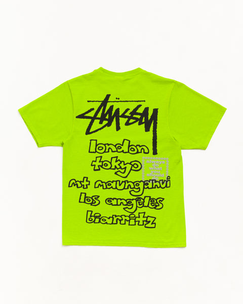 Always Wt Tee Unisex Short Sleeve In Lime