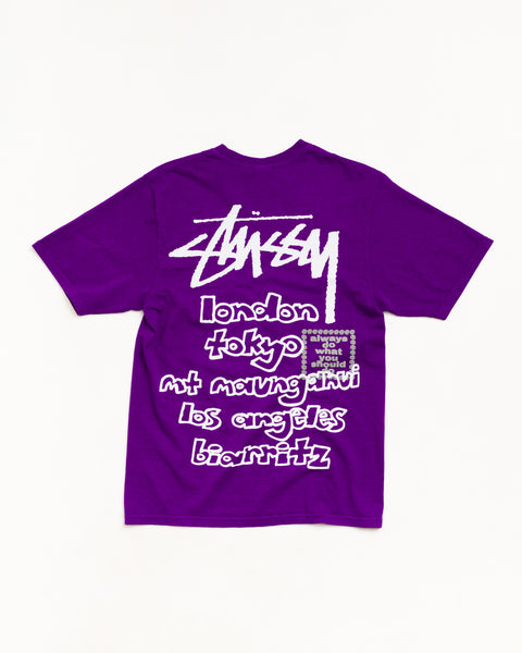Always Wt Tee Unisex Short Sleeve In Purple