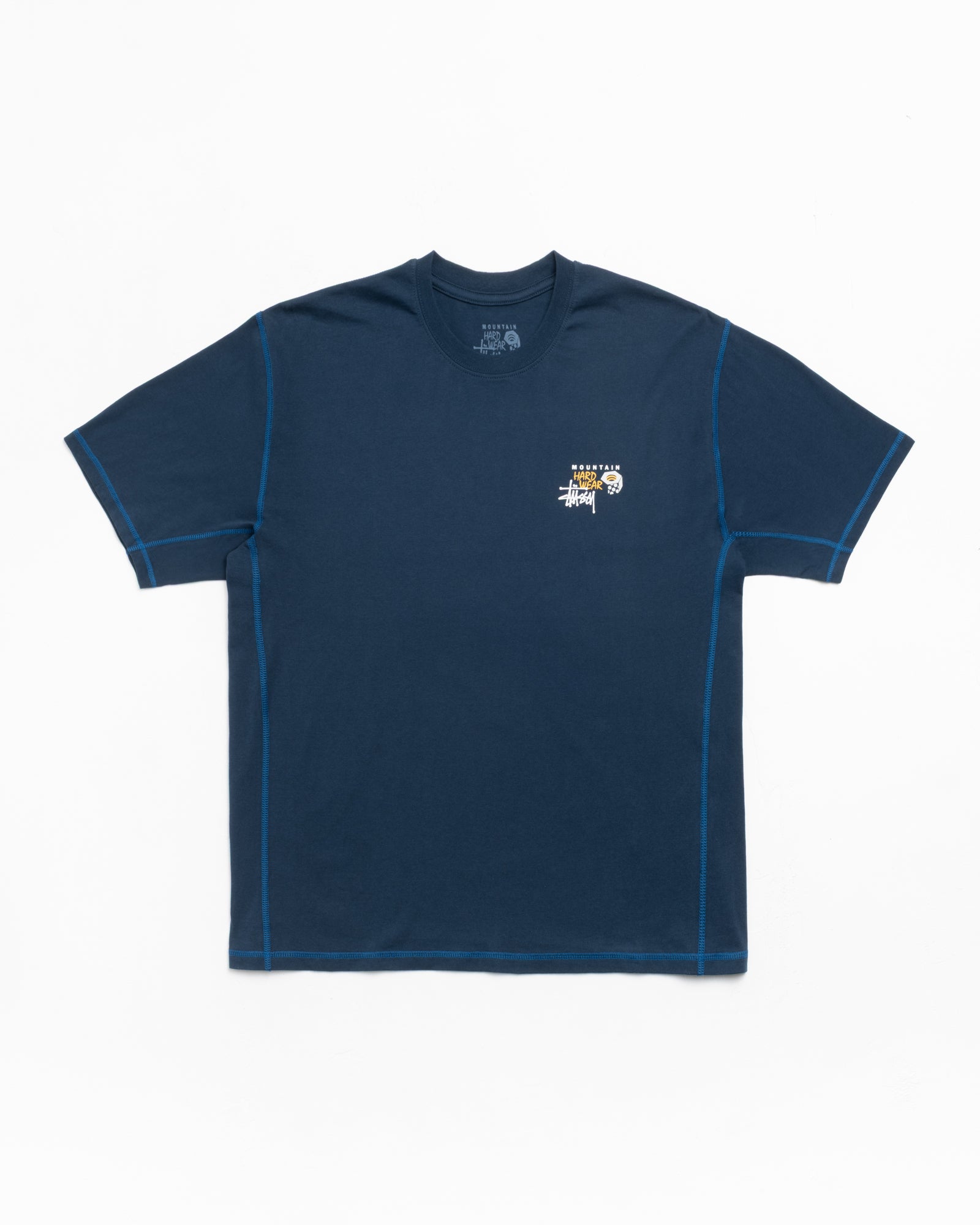 Mhw Stussy Tee Unisex Short Sleeve In Hardwear Navy