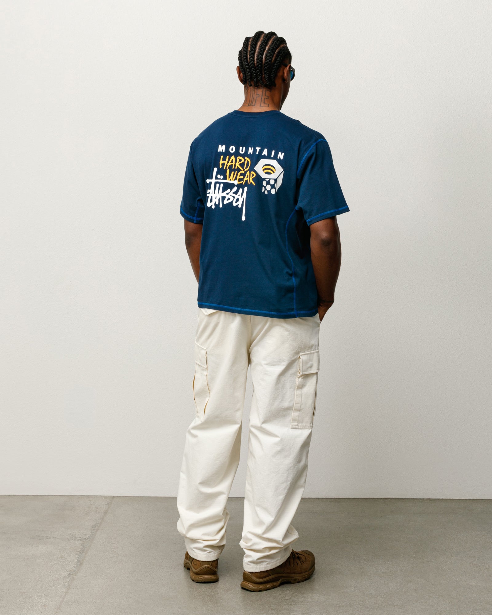 Stüssy & Mountain Hardwear Tee – Hardwear Navy | Tees | Stüssy Europe