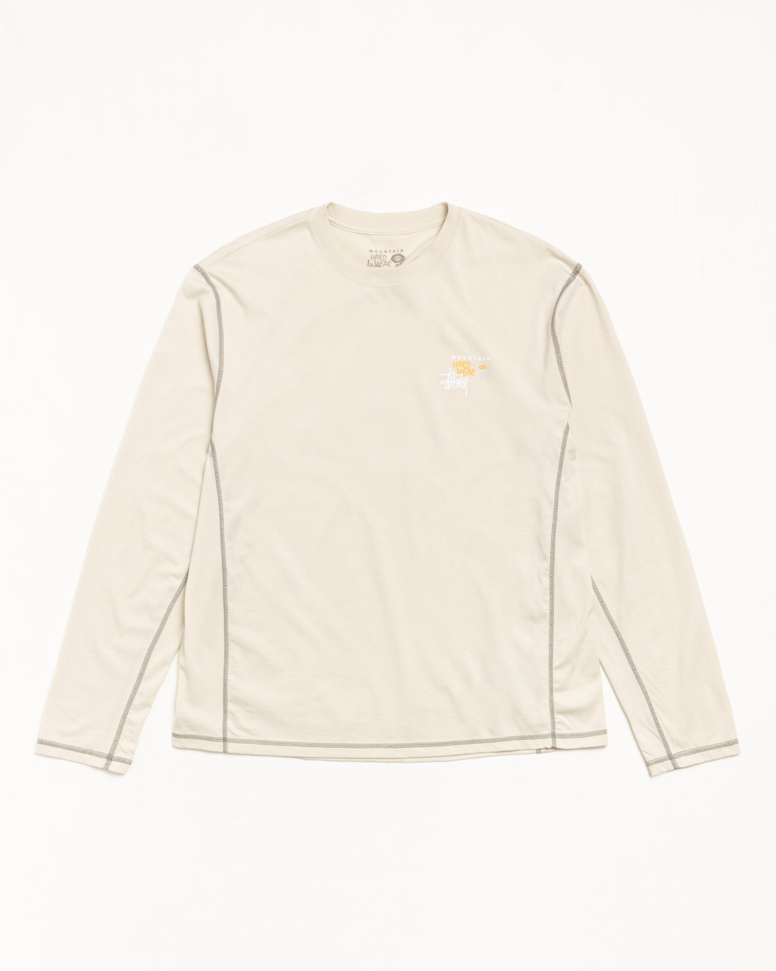 Stüssy & Mountain Hardwear Ls Tee – Stone | Tees | Stüssy Europe