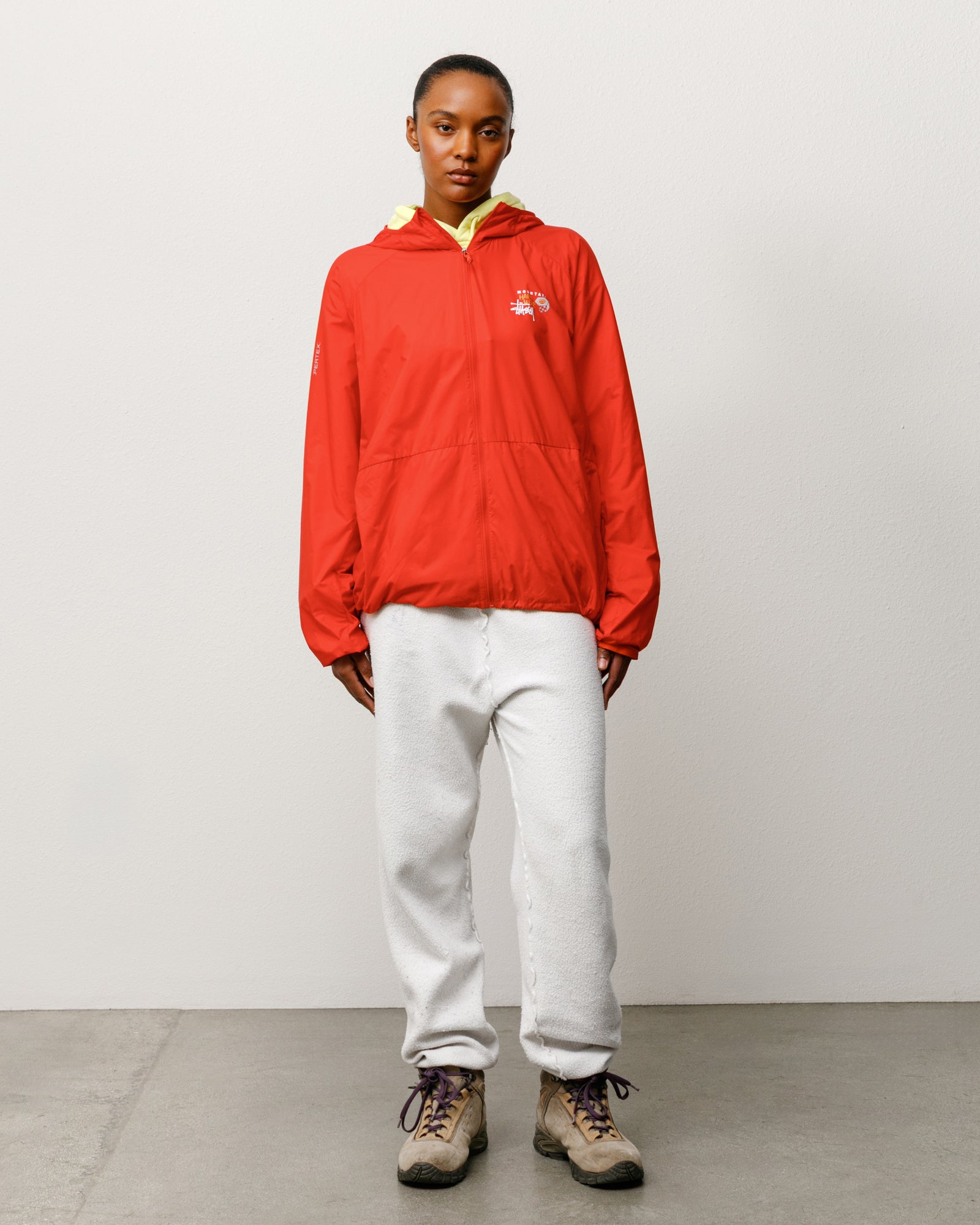 Kor Airshell Jacket Unisex Regular In Summit Red