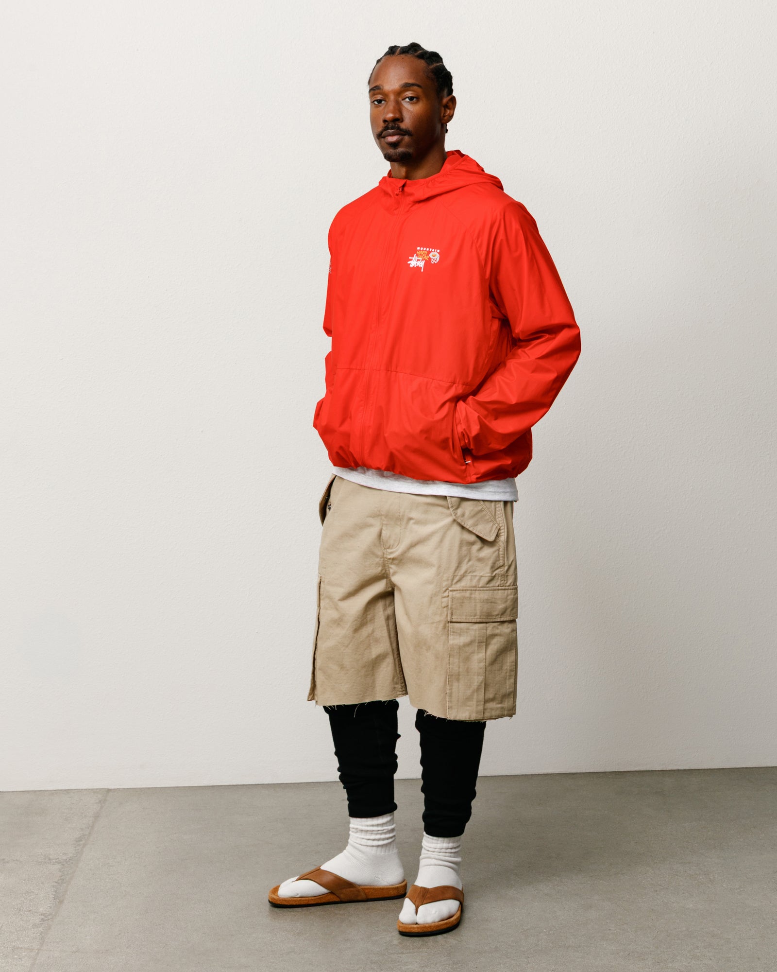 Kor Airshell Jacket Unisex Regular In Summit Red