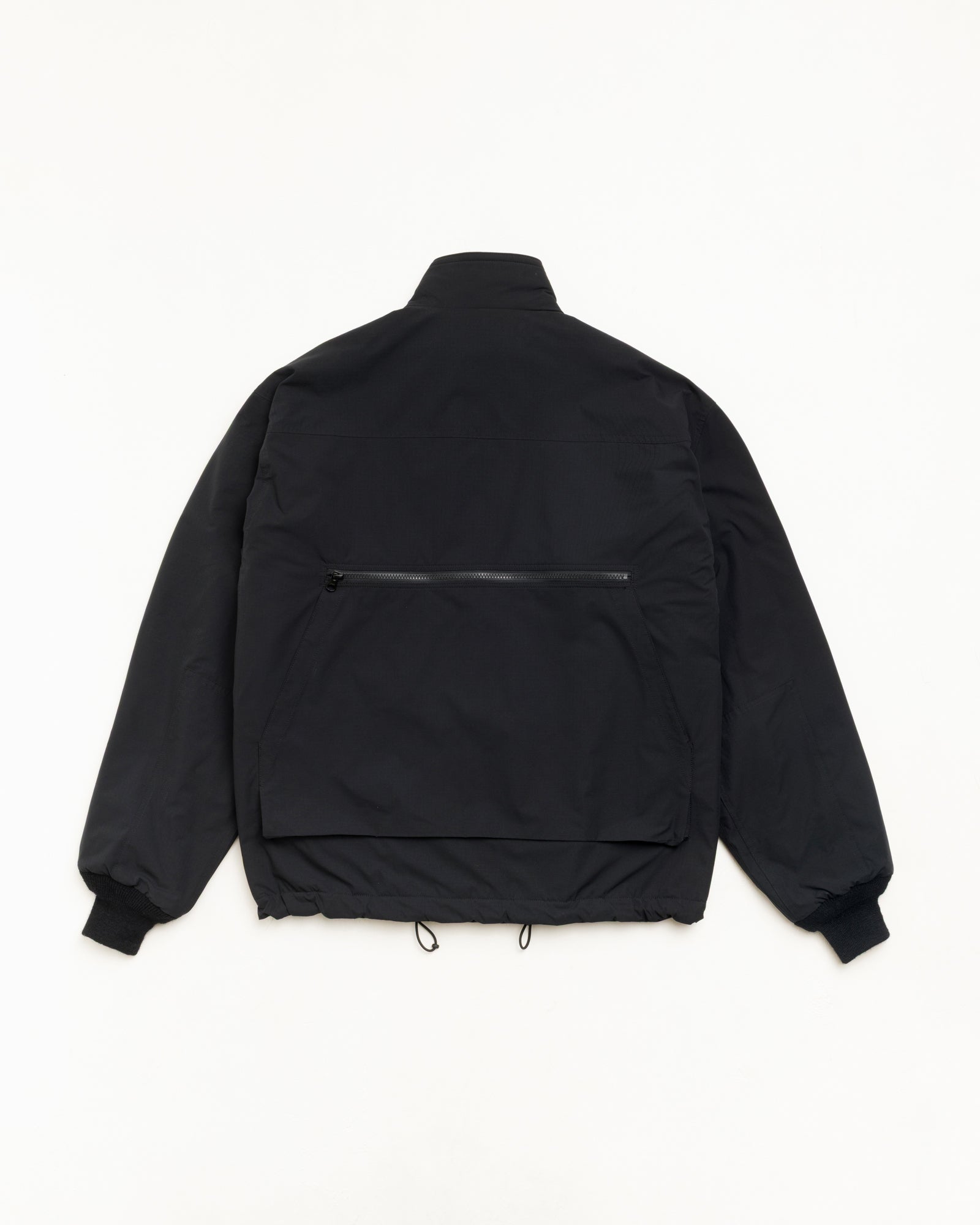 Fisherman Jacket Unisex Long Sleeve In Black