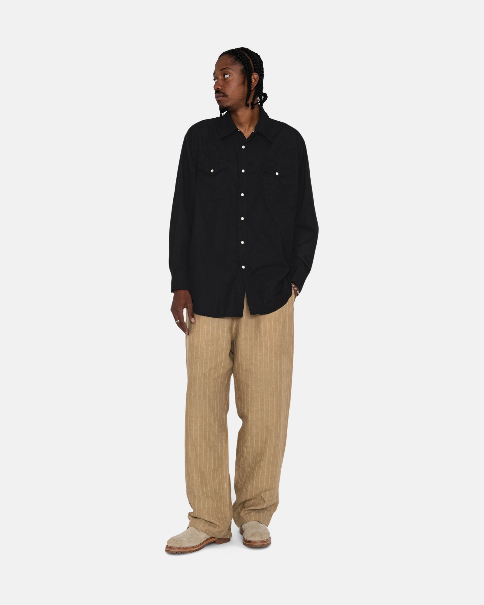 stussy OUR LEGACY WORK SHOP RANCH SHIRT-