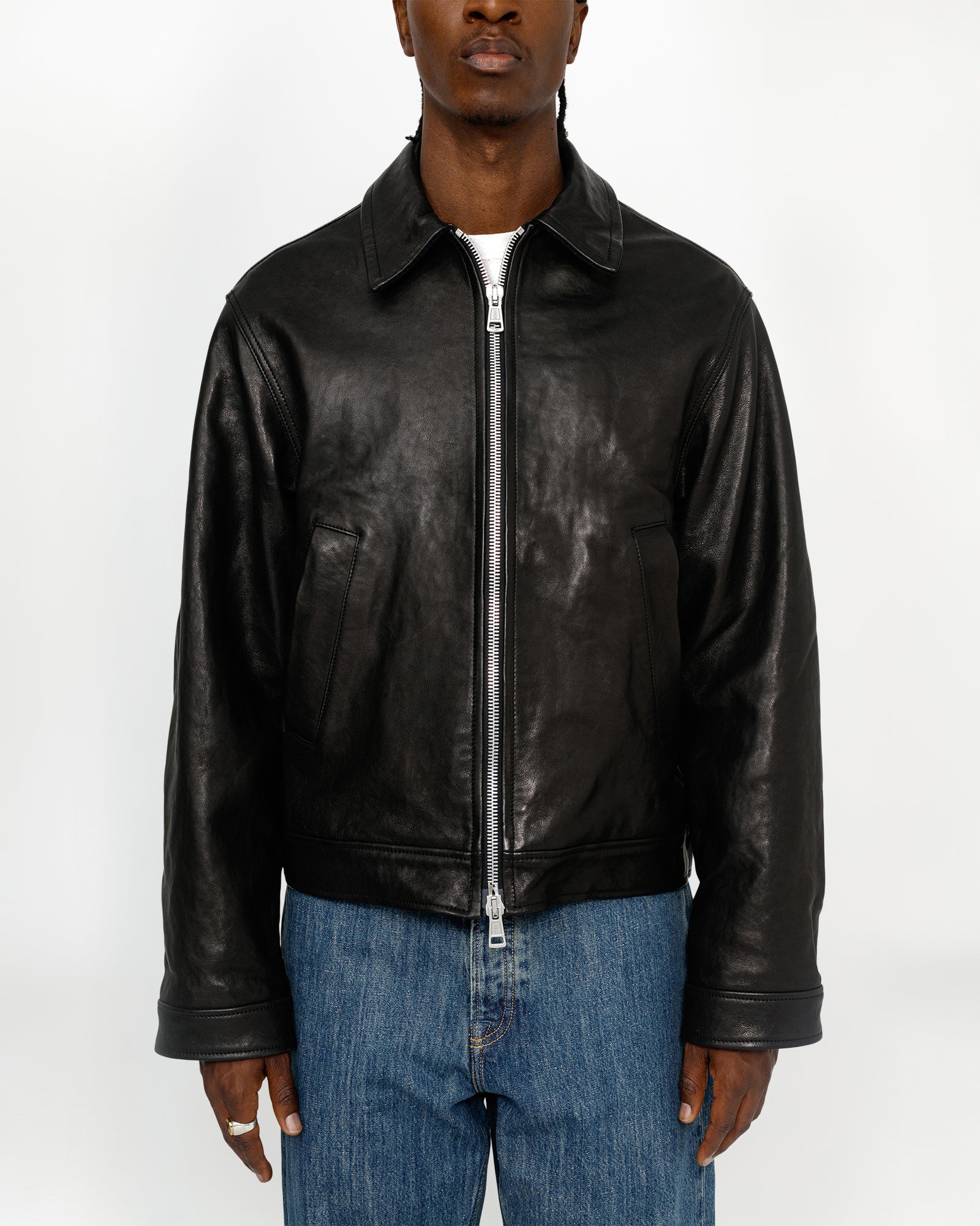 OUR LEGACY WORK SHOP BLOUSON JACKET LEATHER