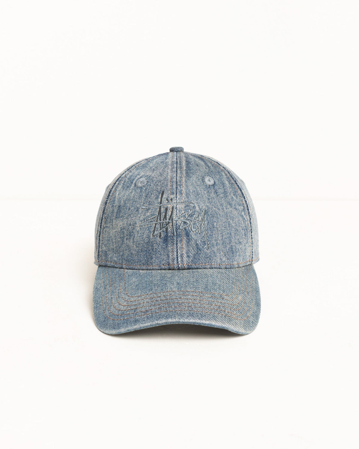 Lp Denim Strapback Cap Accessories In Indigo Stone Wash | hero:main:collection:new-arrivals,shirts,tops-shirts,all,tees,outerwear,denim,knits,accessories,sunglasses,hoodies,sweats,mens-hoodies-sweatshirts,shorts,pants,bottoms