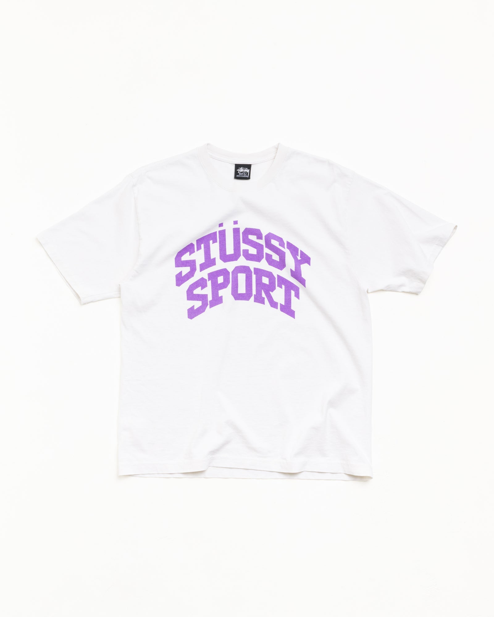 Block Sport Tee Unisex Short Sleeve In White | hero:main:collection:new-arrivals-b,new-arrivals,shirts,tops-shirts,all,tees,outerwear,denim,knits,accessories,sunglasses,hoodies,sweats,mens-hoodies-sweatshirts,shorts,pants,bottoms,crew-sweats,zip-ups,swim,sweatpants, | product-card-slider