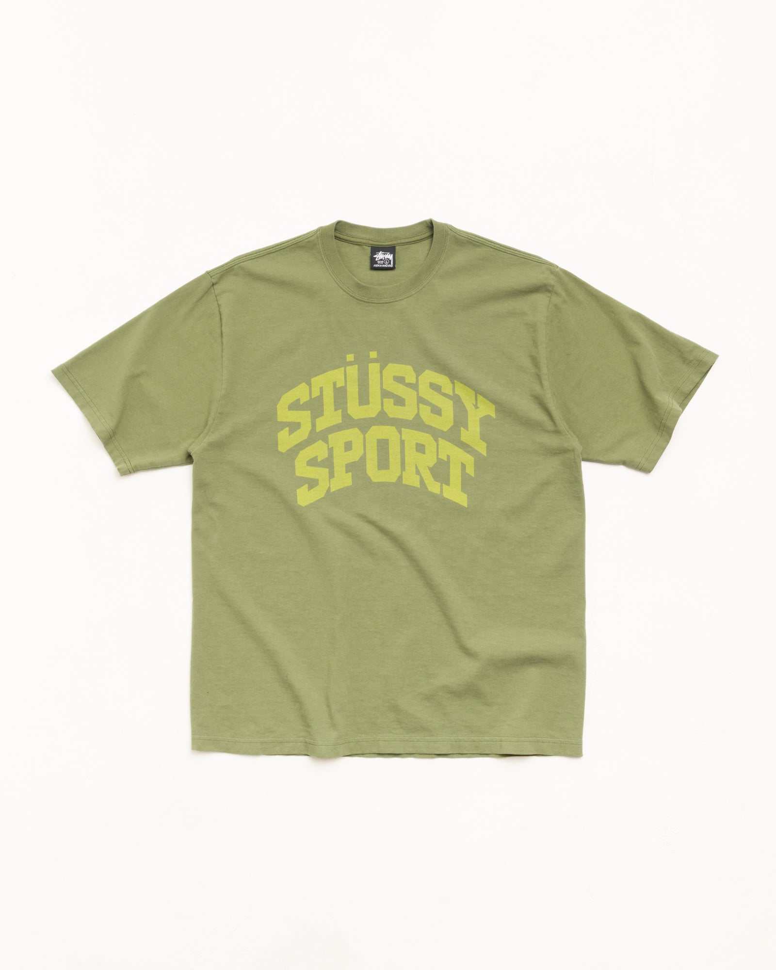 Block Sport Tee Unisex Short Sleeve In Olive | hero:main:collection:new-arrivals-b,new-arrivals,shirts,tops-shirts,all,tees,outerwear,denim,knits,accessories,sunglasses,hoodies,sweats,mens-hoodies-sweatshirts,shorts,pants,bottoms,crew-sweats,zip-ups,swim,sweatpants, | product-card-slider