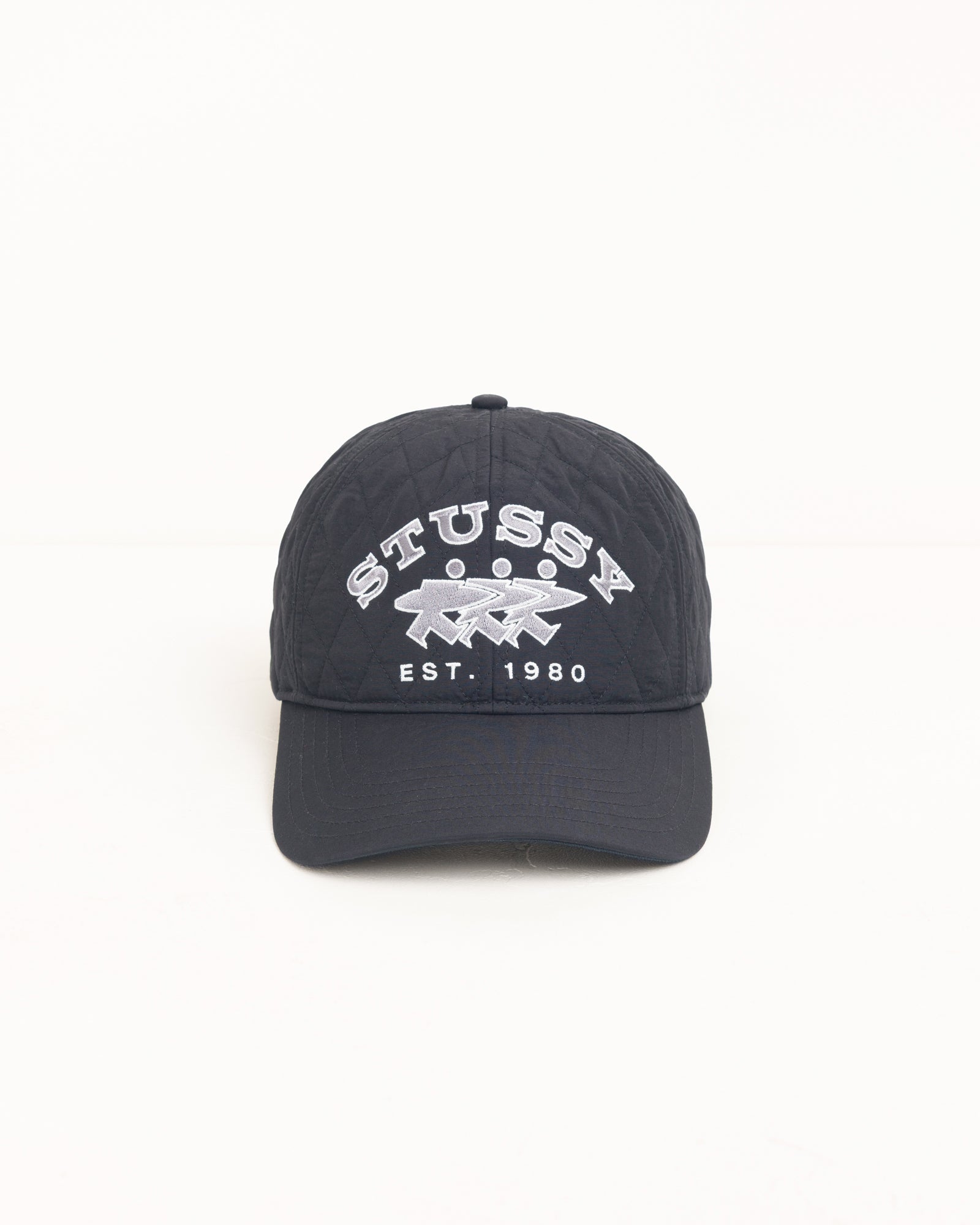 Md Quilted Surfwalk Cap Unisex In Black | hero:main:collection:new-arrivals-b,new-arrivals,shirts,tops-shirts,all,tees,outerwear,denim,knits,accessories,sunglasses,hoodies,sweats,mens-hoodies-sweatshirts,shorts,pants,bottoms,crew-sweats,zip-ups,swim,sweatpants, | product-card-slider