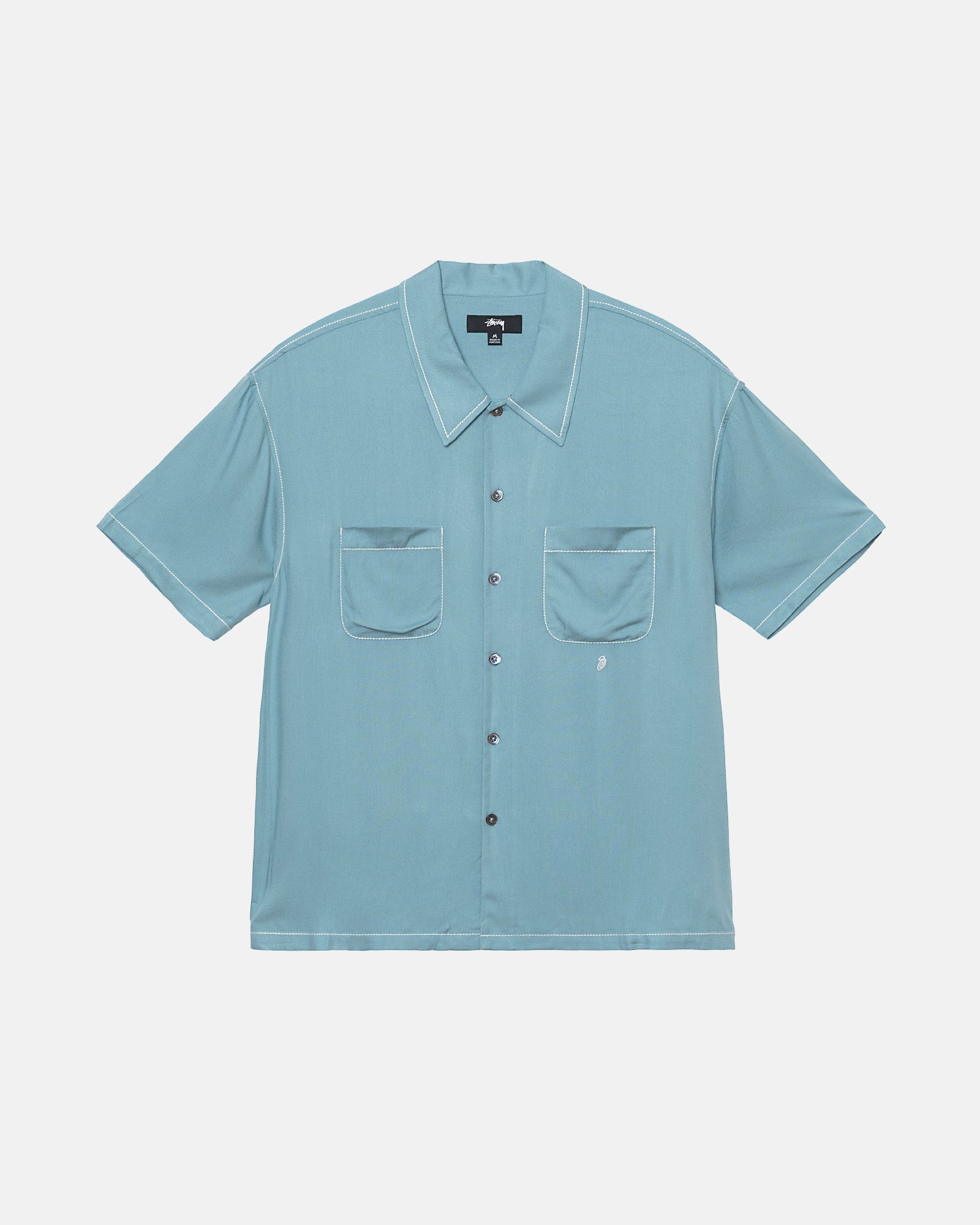 CONTRAST PICK STITCHED SHIRT