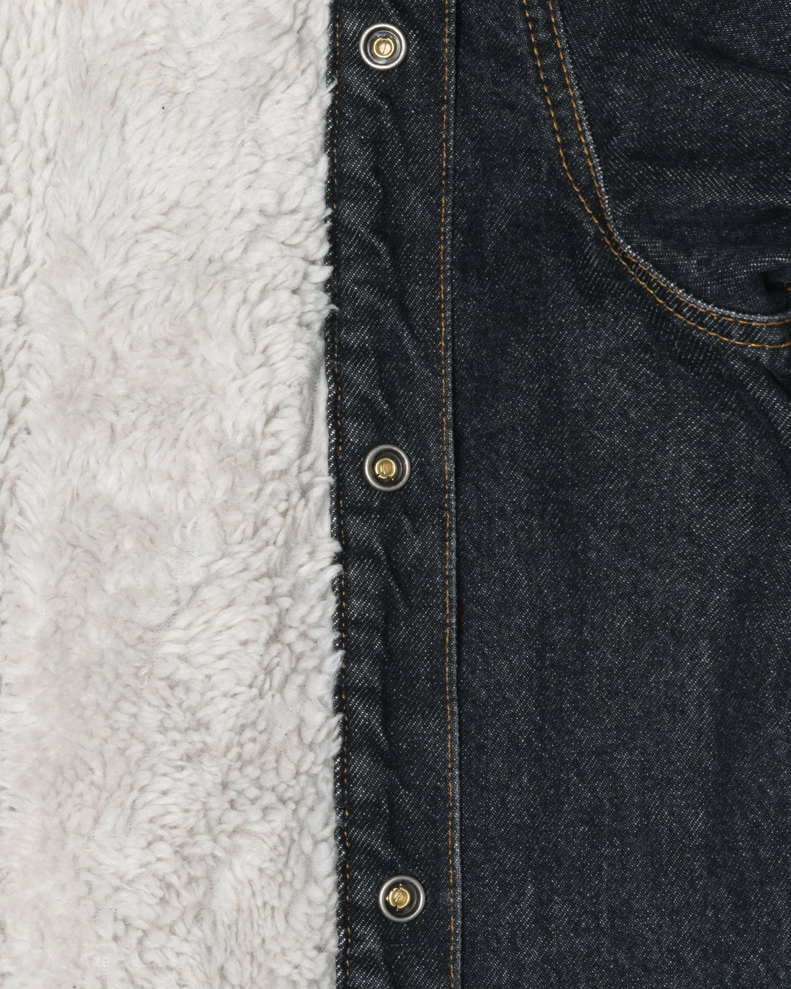 SHERPA LINED DENIM SHIRT