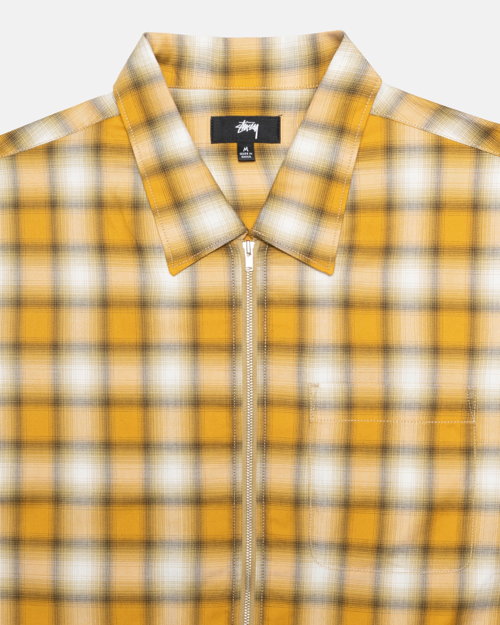 Eddie Plaid Zip Shirt - Unisex Tops & Shirts | Stüssy – Stüssy Europe