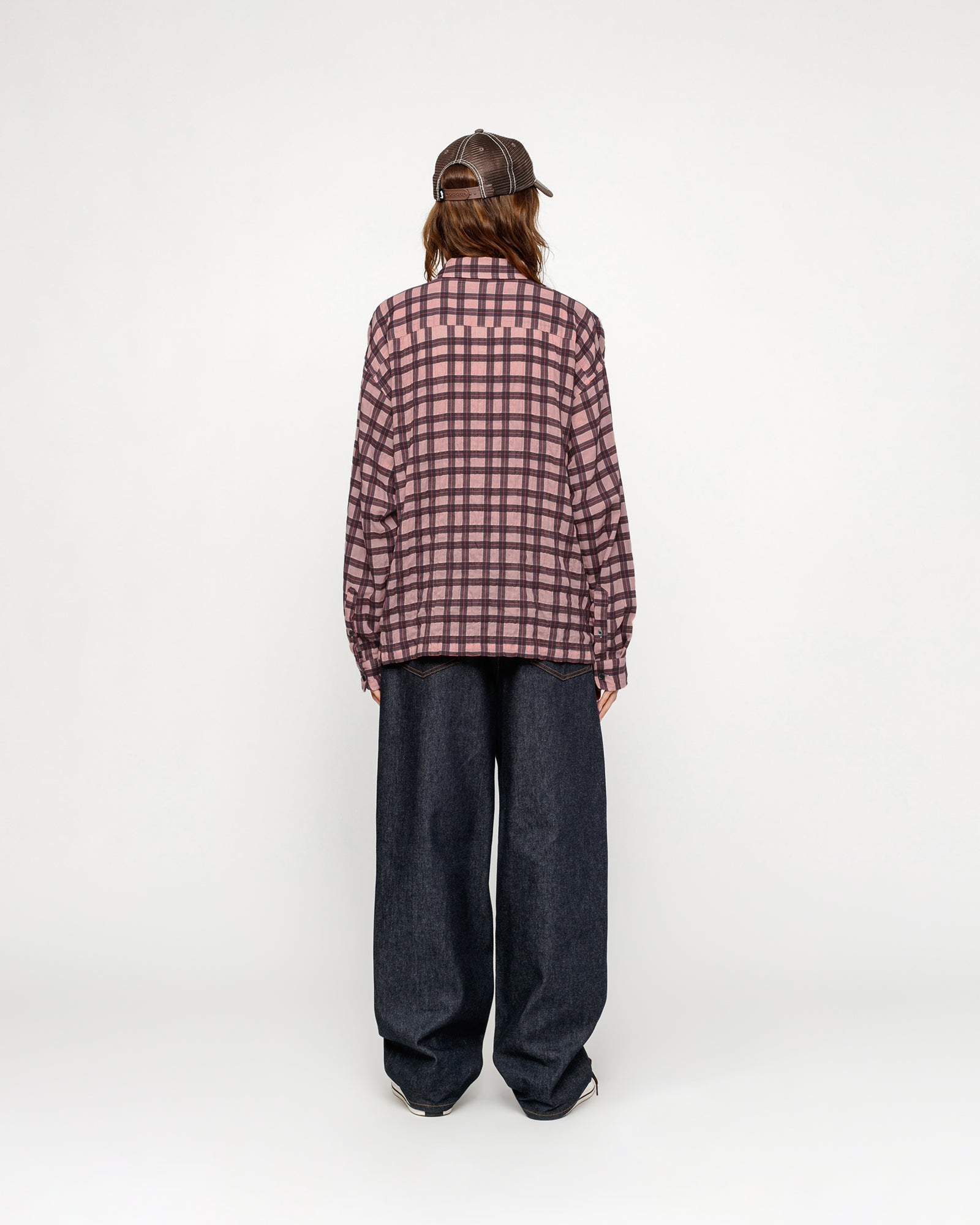 Sonoma Plaid Shirt in pink – Stüssy Europe