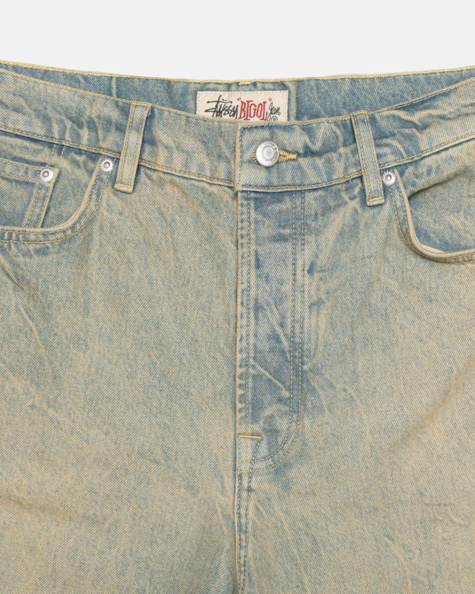 SANDWASH DENIM BIG OL' SHORTS