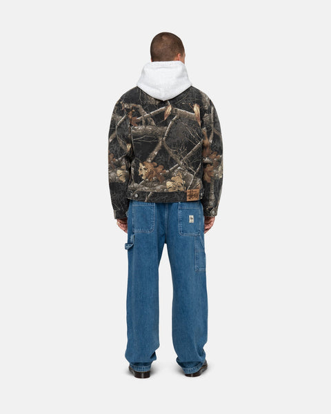 stussy realtree edge zip work jacket