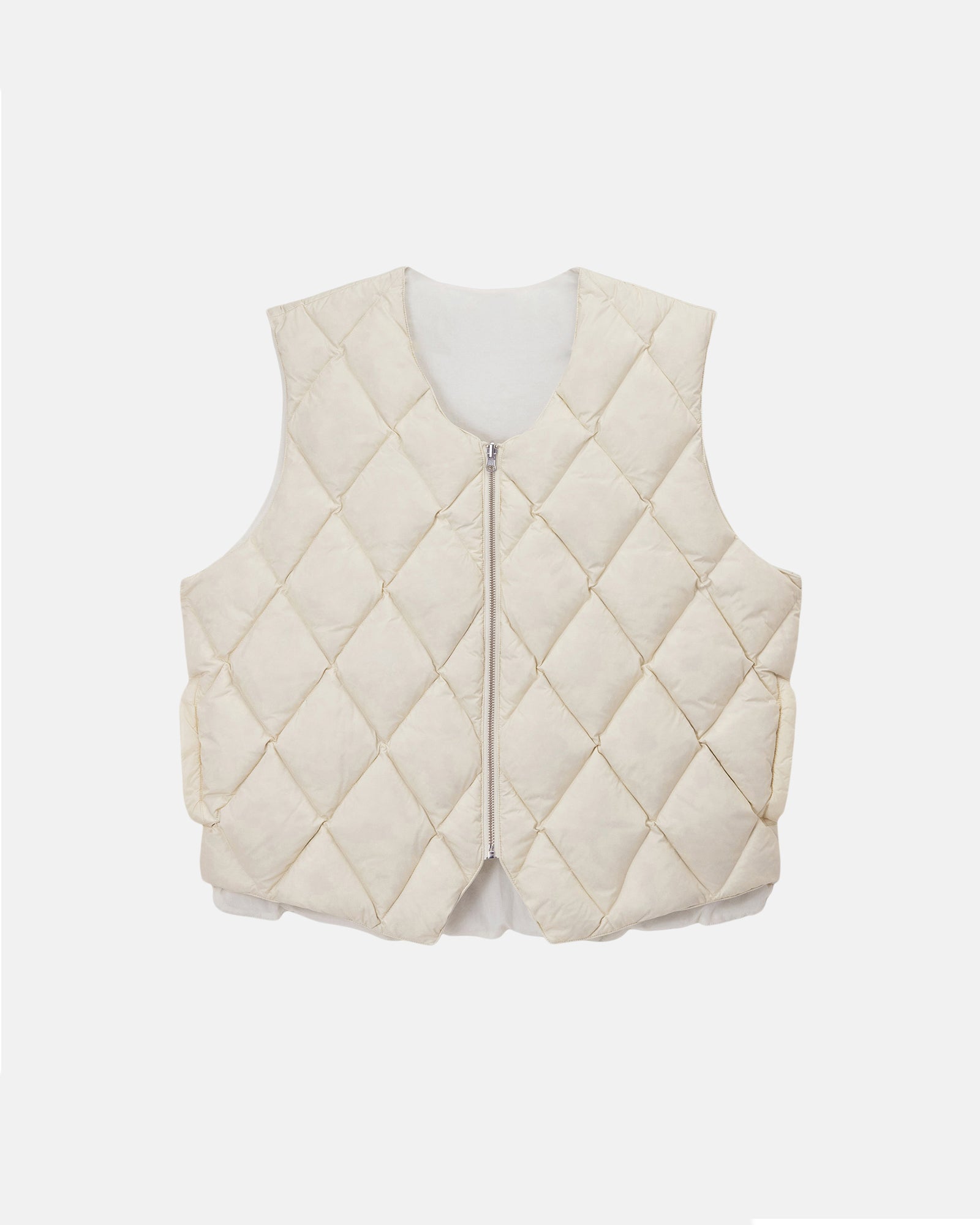 Reversible Quilted Vest - Unisex Jackets & Outerwear | Stüssy