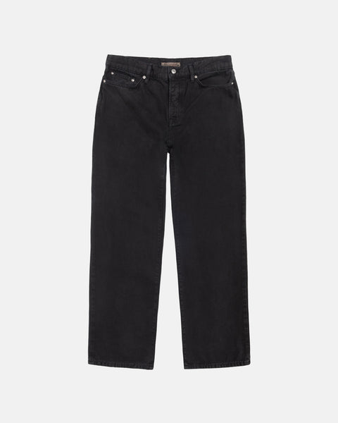 CLASSIC JEAN WASHED CANVAS BLACK BOTTOMS