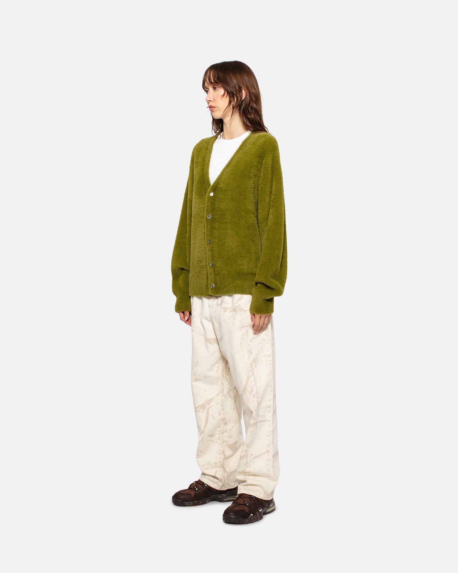 購入で良いプレゼントGIDEAL clash mohair cardigan がーくん JieDa