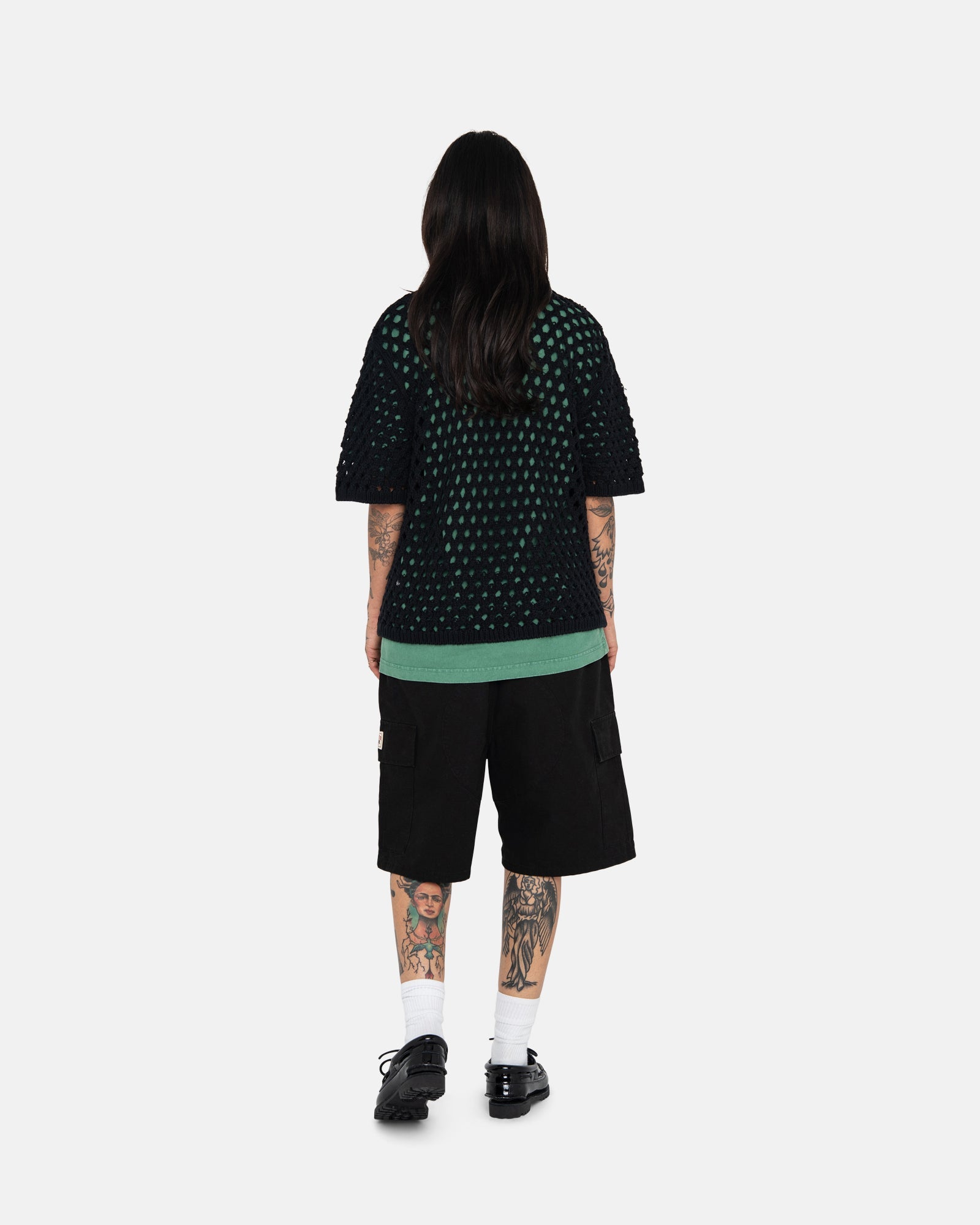 Big Mesh Polo Sweater - Unisex Sweaters & Knits | Stüssy – Stüssy