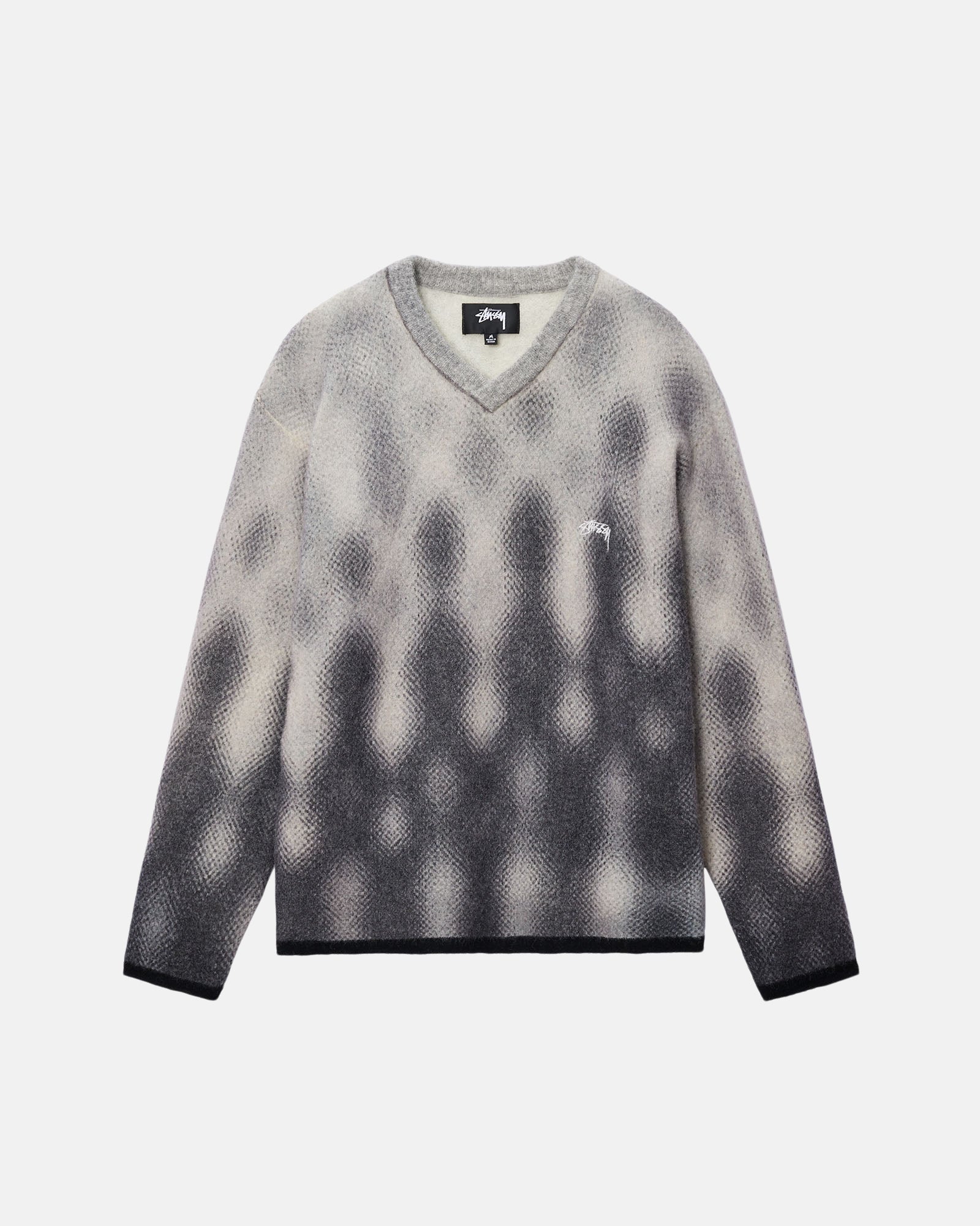 stussy brushed dot sweater