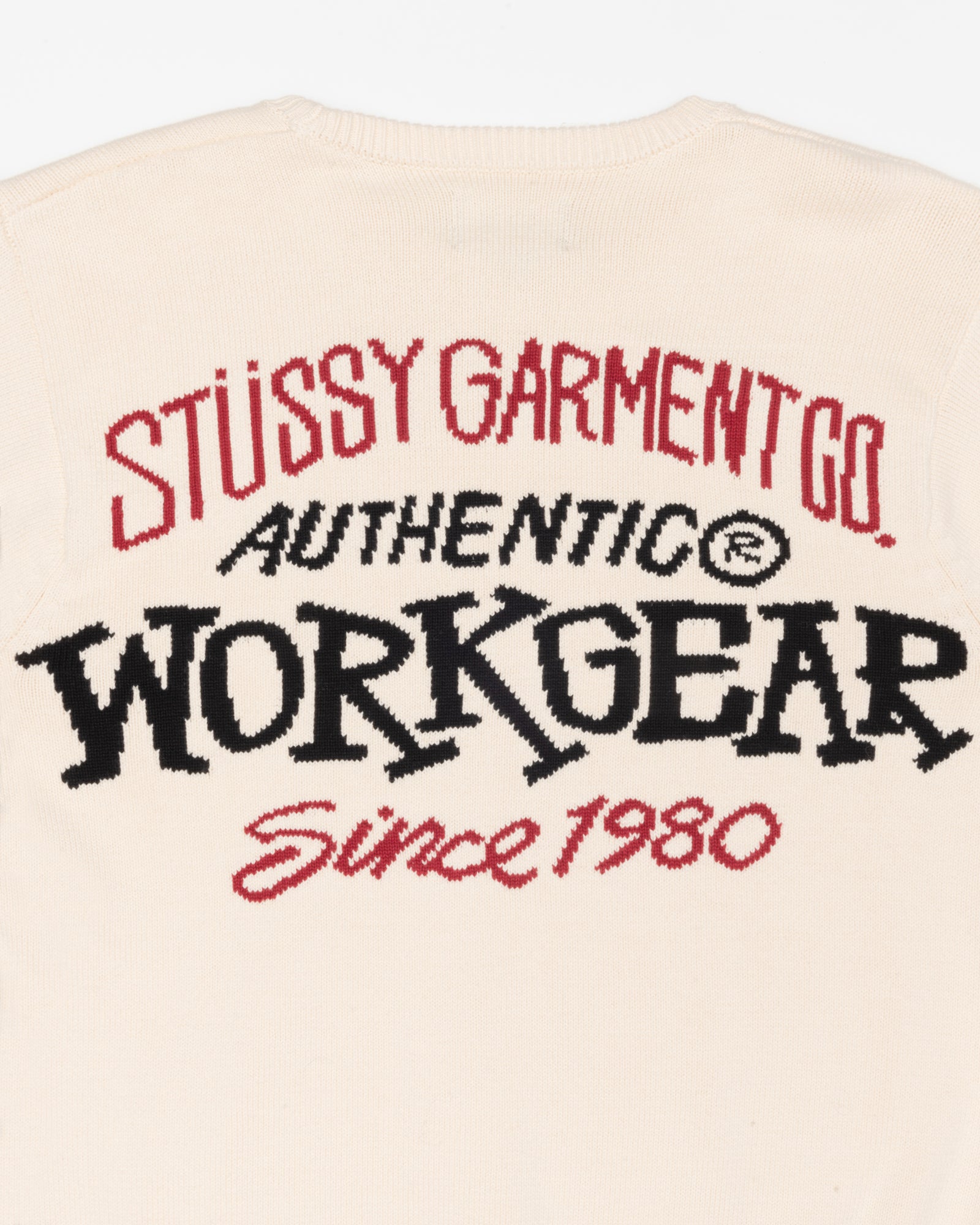 STUSSY AUTHENTIC WORKGEAR SWEATER XXL-