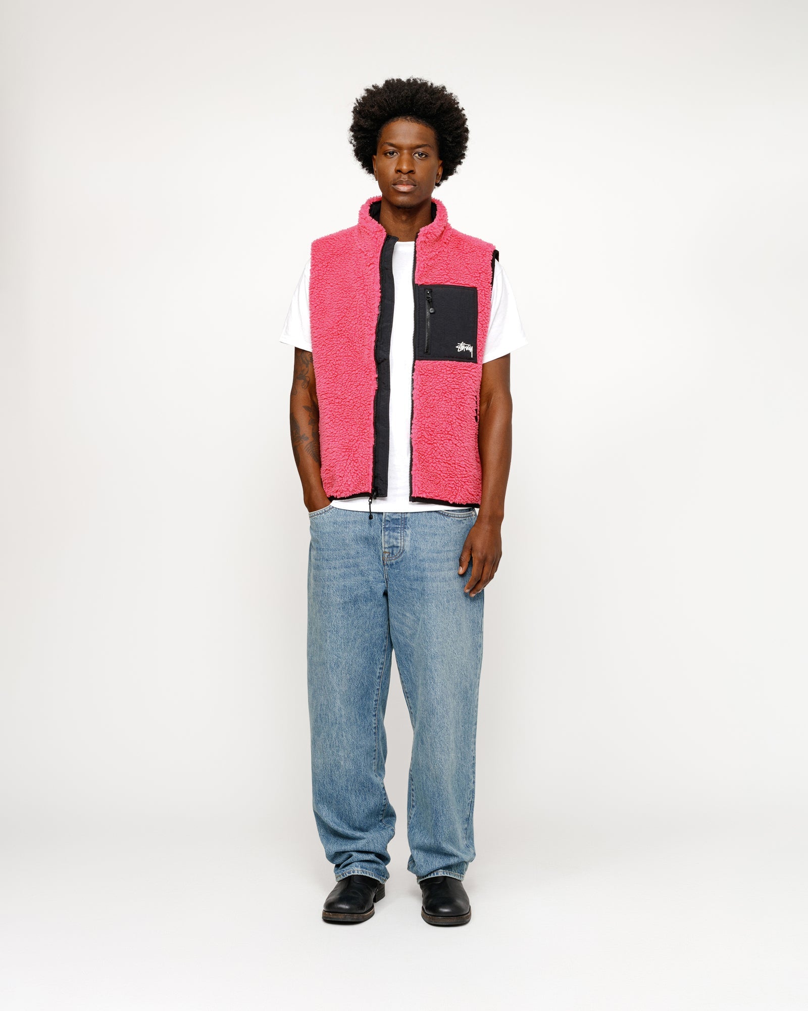 Pink hotsell sherpa vest