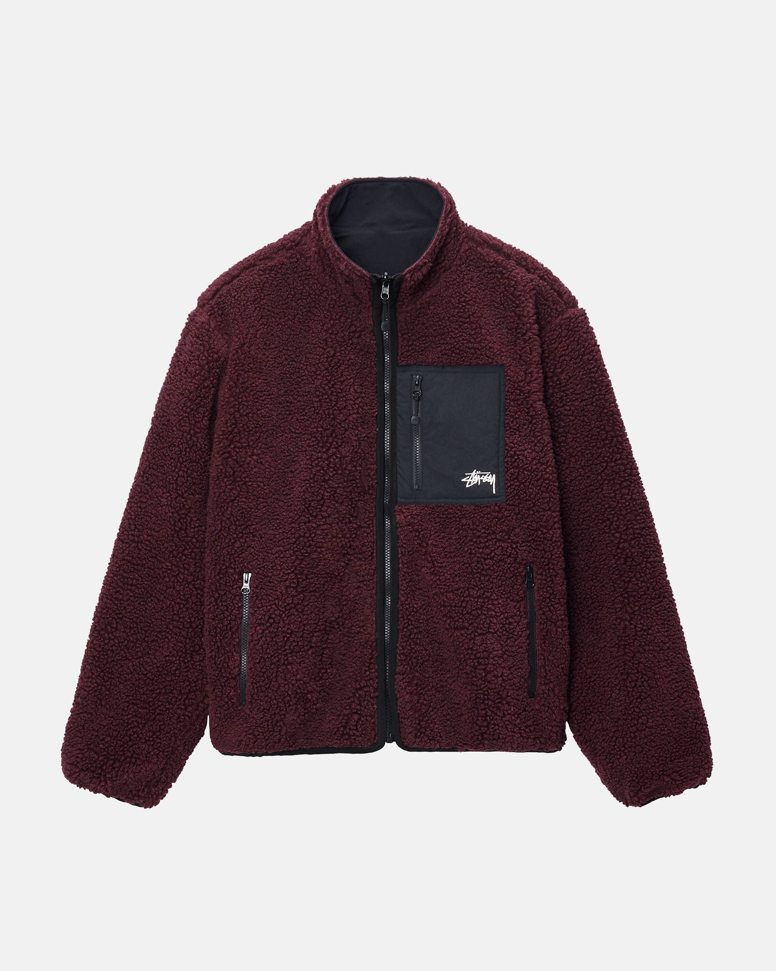 Sherpa Reversible Jacket - Unisex Jackets & Outerwear | Stüssy  