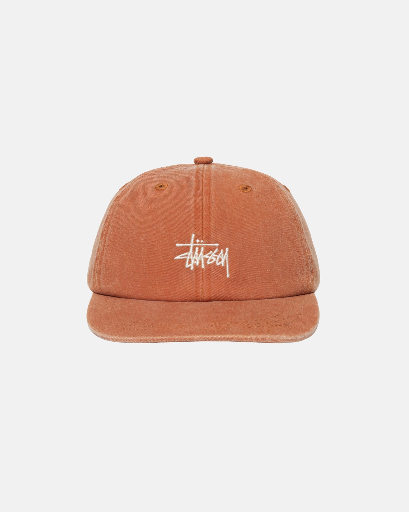 LOW PRO BASIC WASHED STRAPBACK RUST RED HEADWEAR