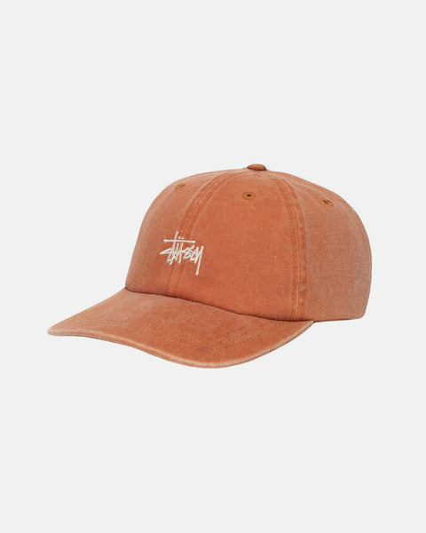 LOW PRO BASIC WASHED STRAPBACK RUST RED HEADWEAR
