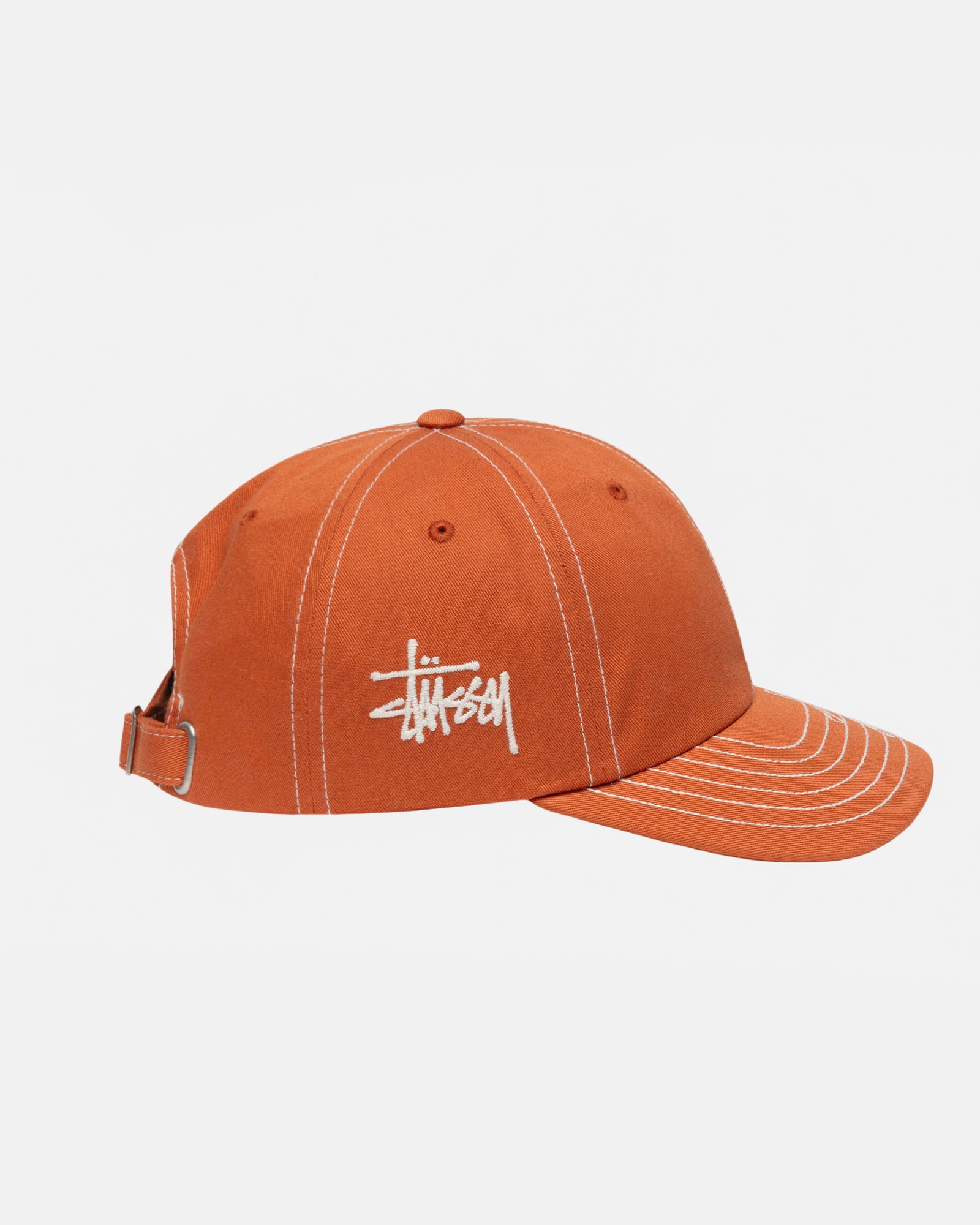 Low Pro Basic Stitch Strapback - Unisex Headwear | Stüssy – Stüssy