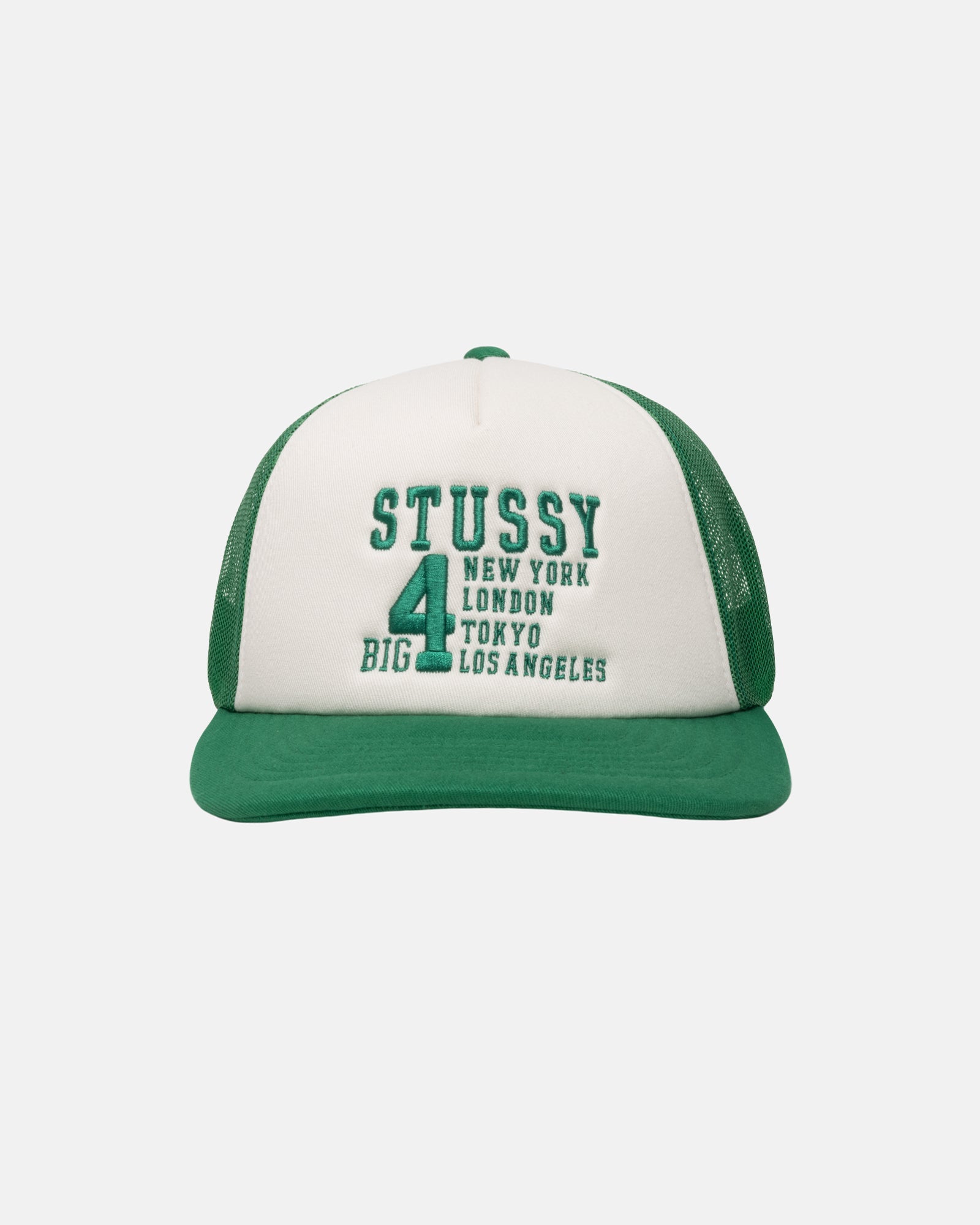 Trucker Big 4 Snapback in red – Stüssy – Stüssy Europe