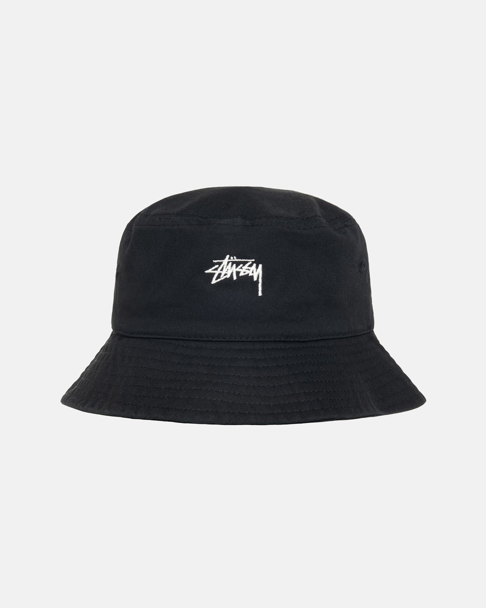 Stüssy Bucket Hat Stock Black Headwear