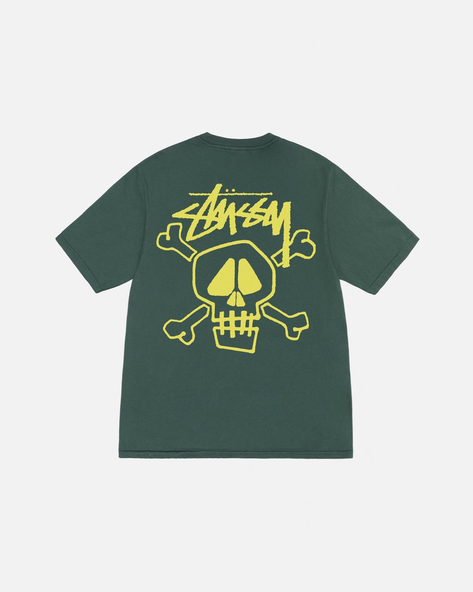 Skull & Bones Tee Pigment Dyed - Unisex Shortsleeve T-Shirts