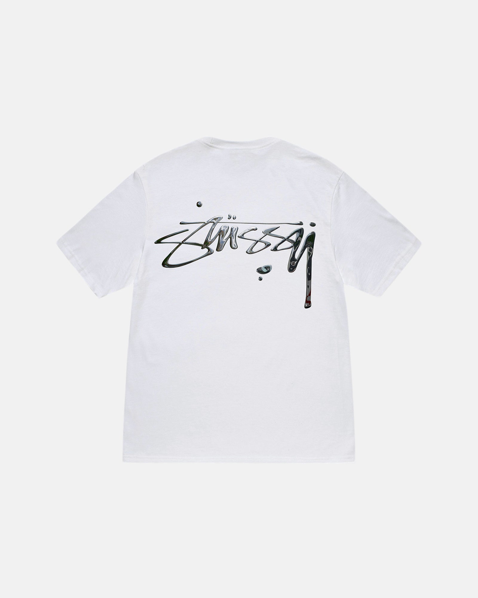 XXL Stussy MERCURY TEE white - Tシャツ/カットソー(半袖/袖なし)