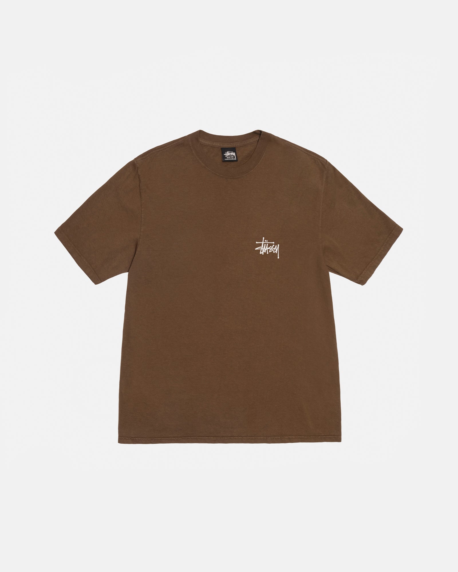 Stussy basic discount tee grey