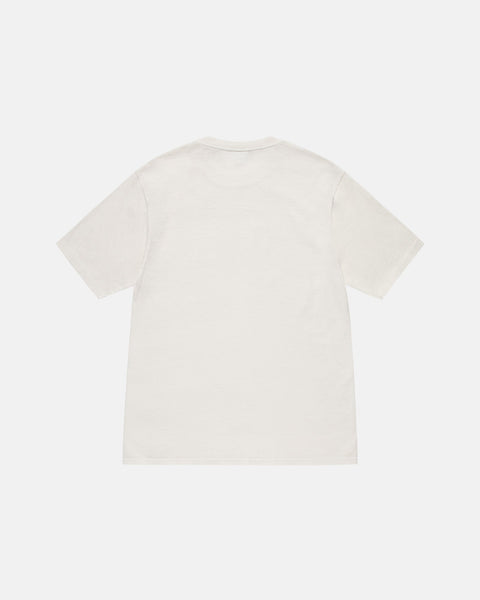 Stüssy Locations Tee Pigment Dyed Natural Shortsleeve
