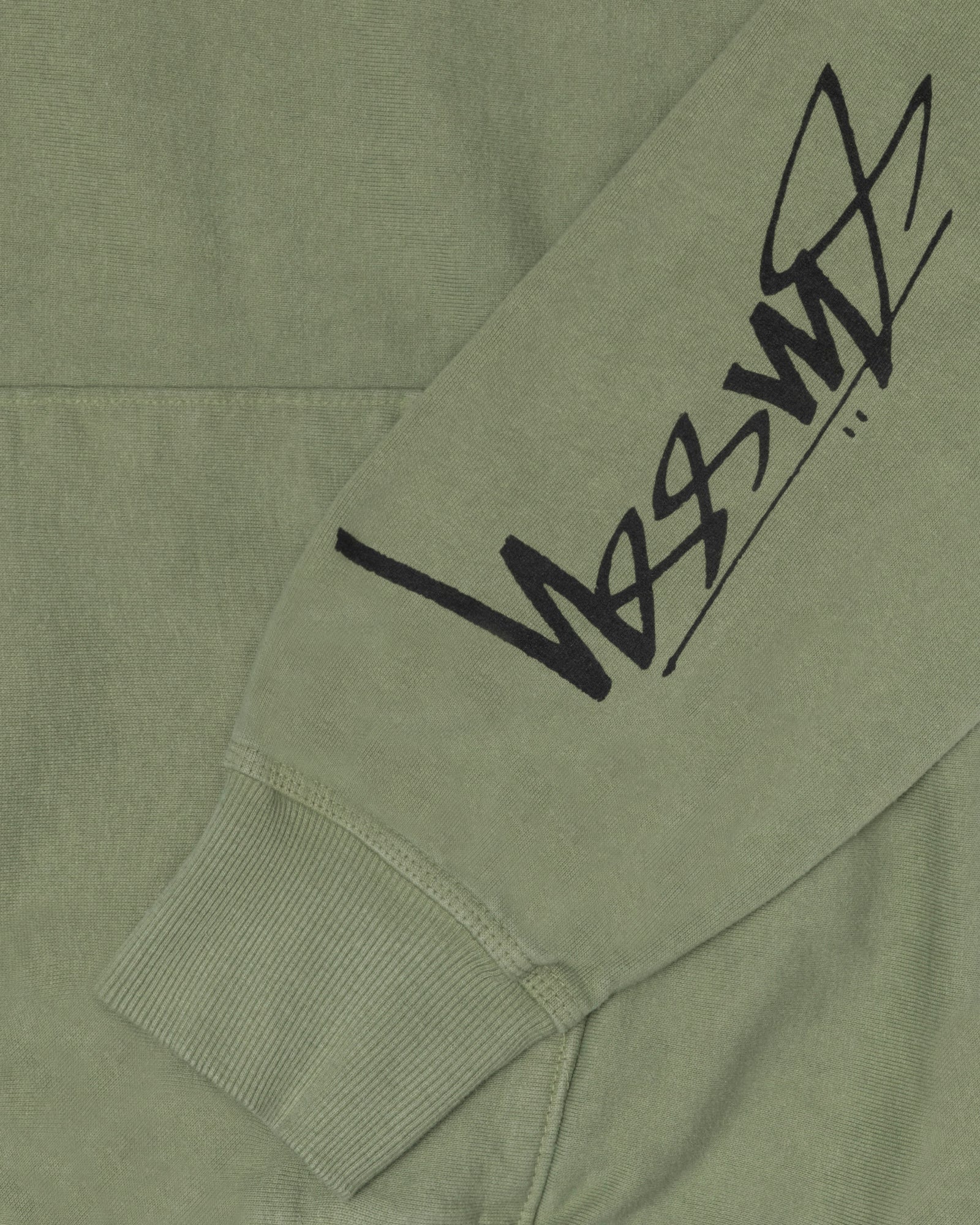 Stussy stacked discount pigment dyed hoodie