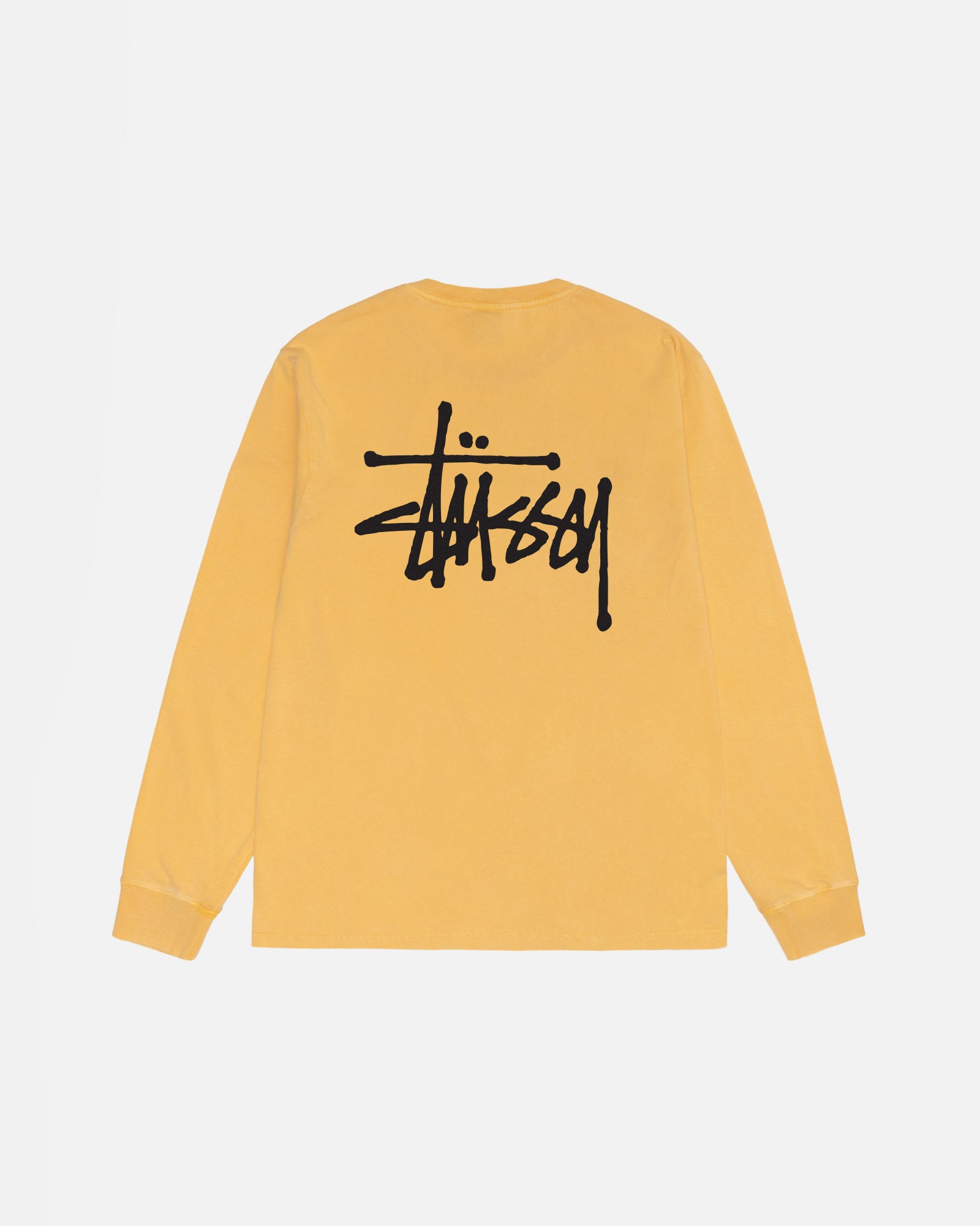 Basic Stussy LS Tee Pigment Dyed Unisex Longsleeve T Shirts