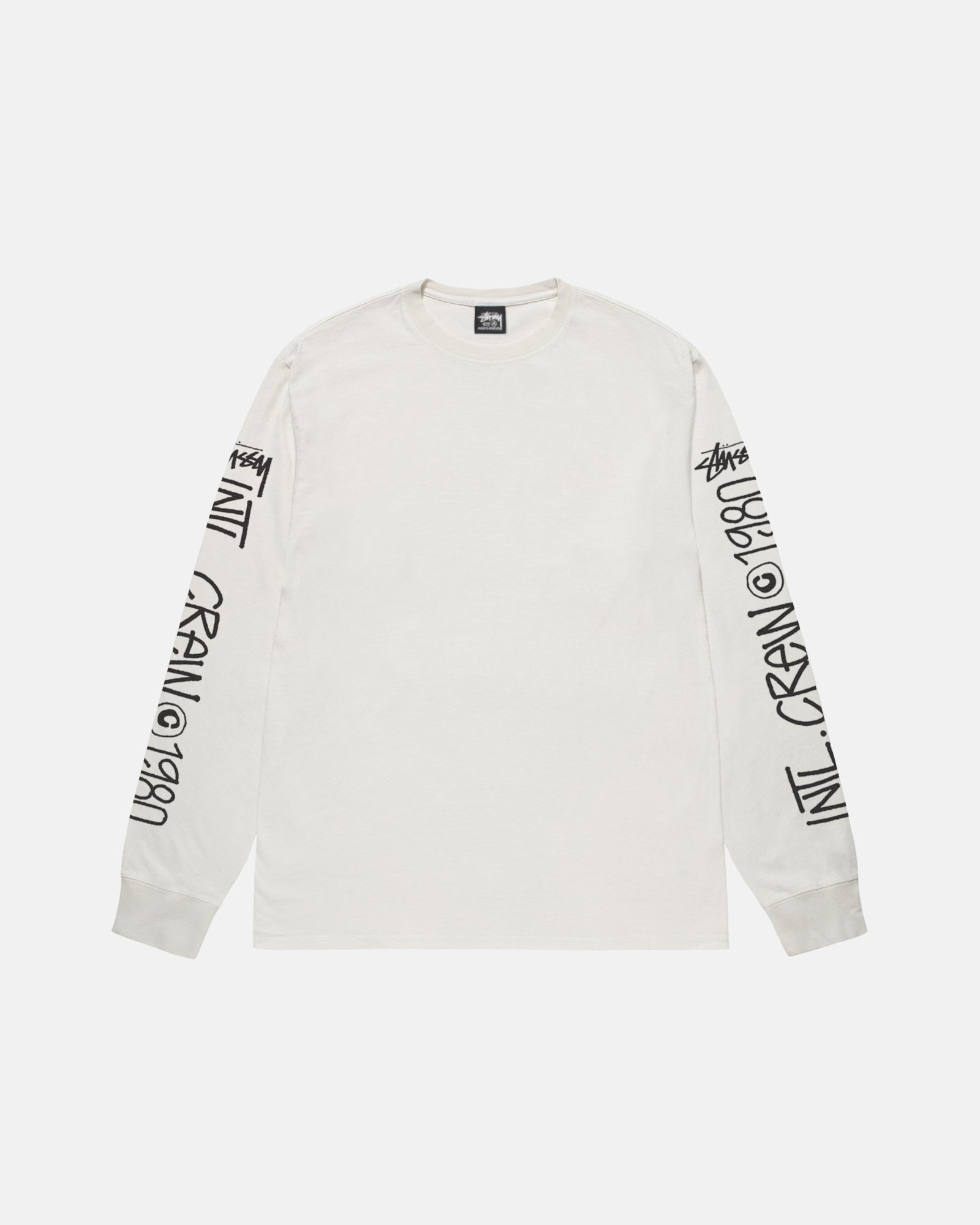 INTL CREW LS TEE PIGMENT DYED