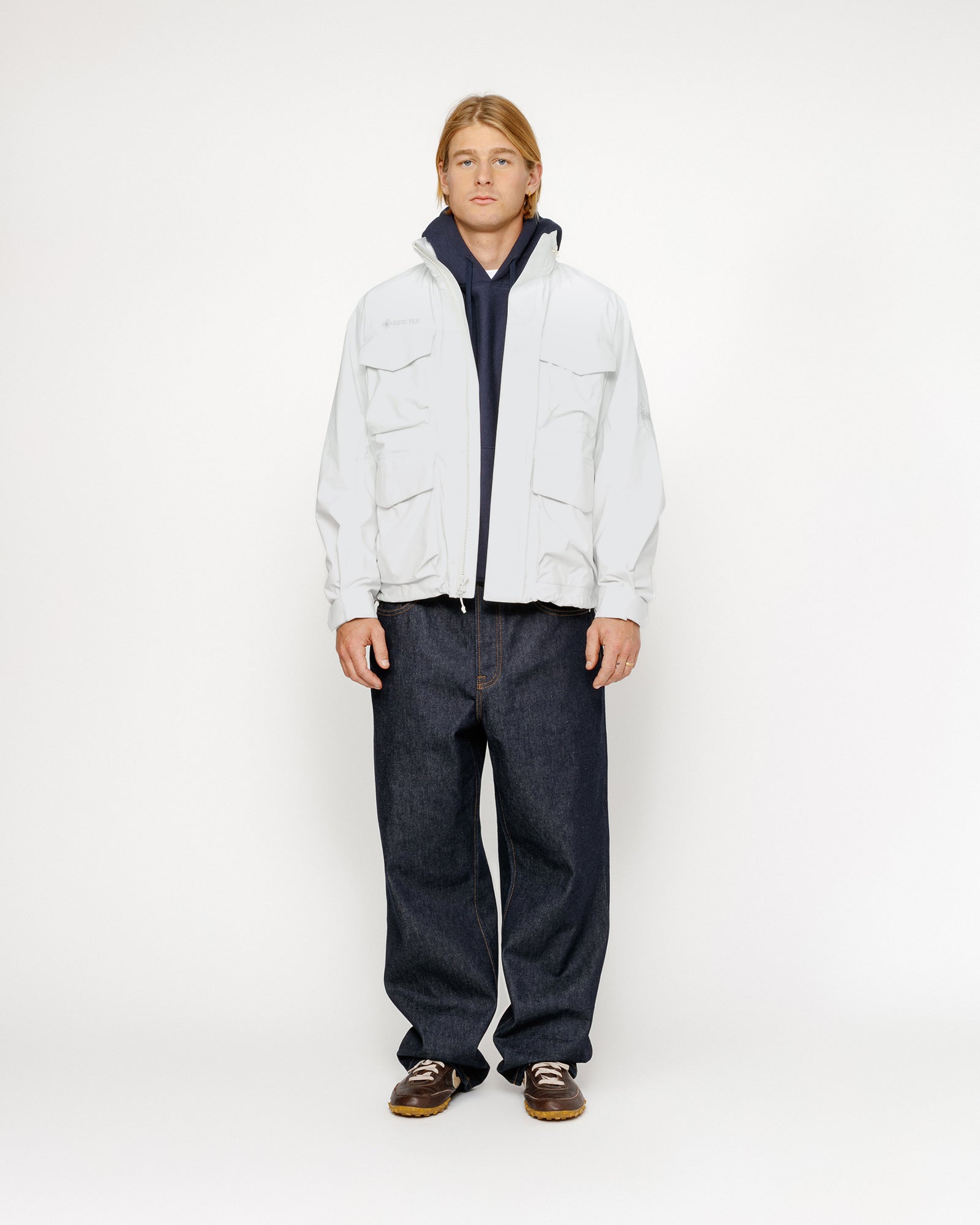 Gore-Tex Recycled M65 Jacket - Mens Long Sleeve Outerwear | Stussy