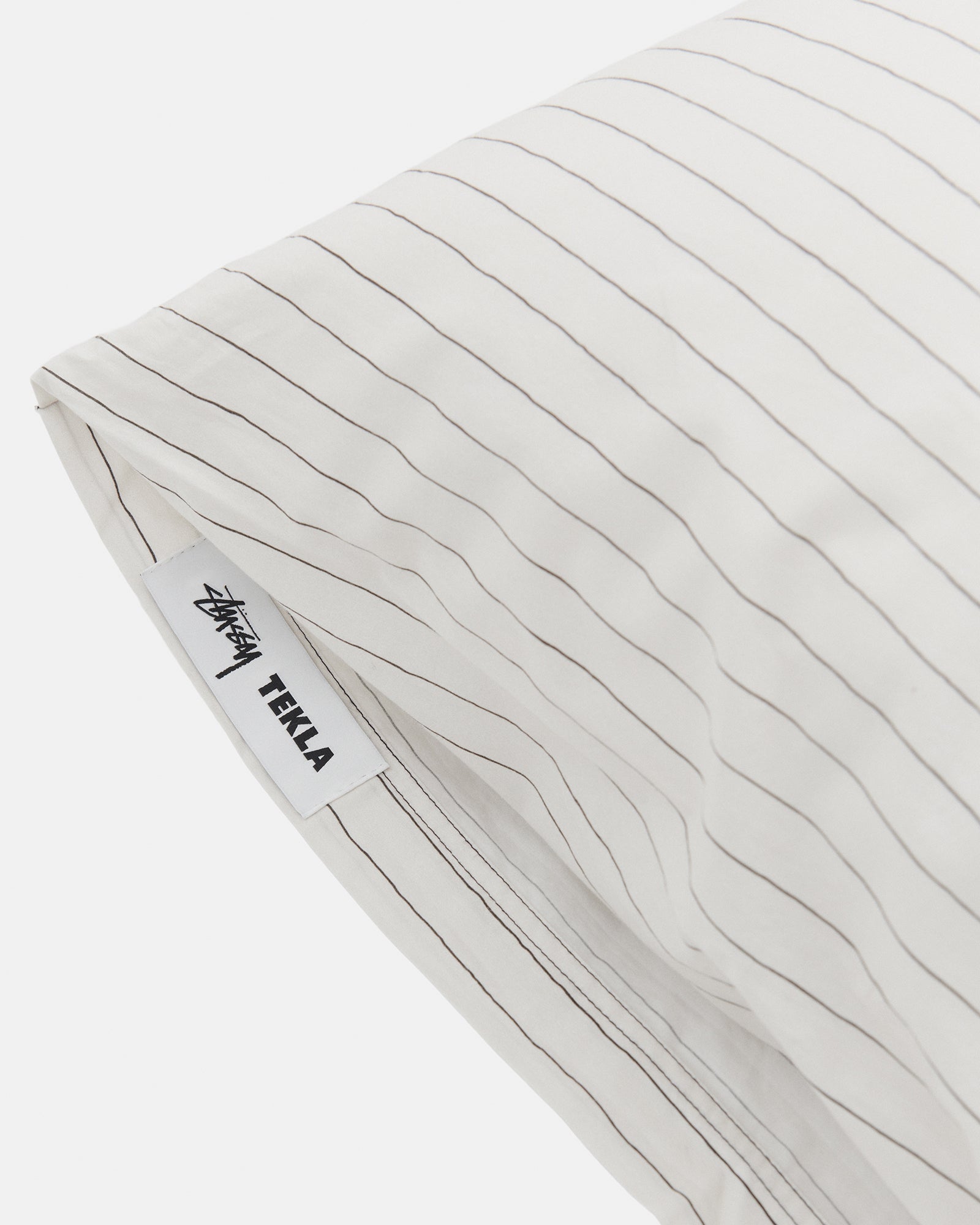 Stüssy Tekla Percale Pillow Sham Hand Drawn Stripes Accessory