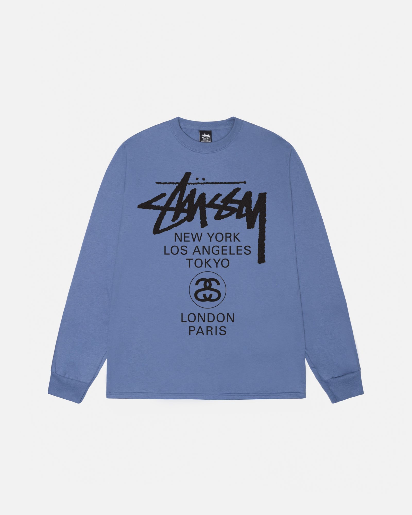 World Tour LS Tee - Unisex Longsleeve T-Shirts | Stüssy – Stüssy