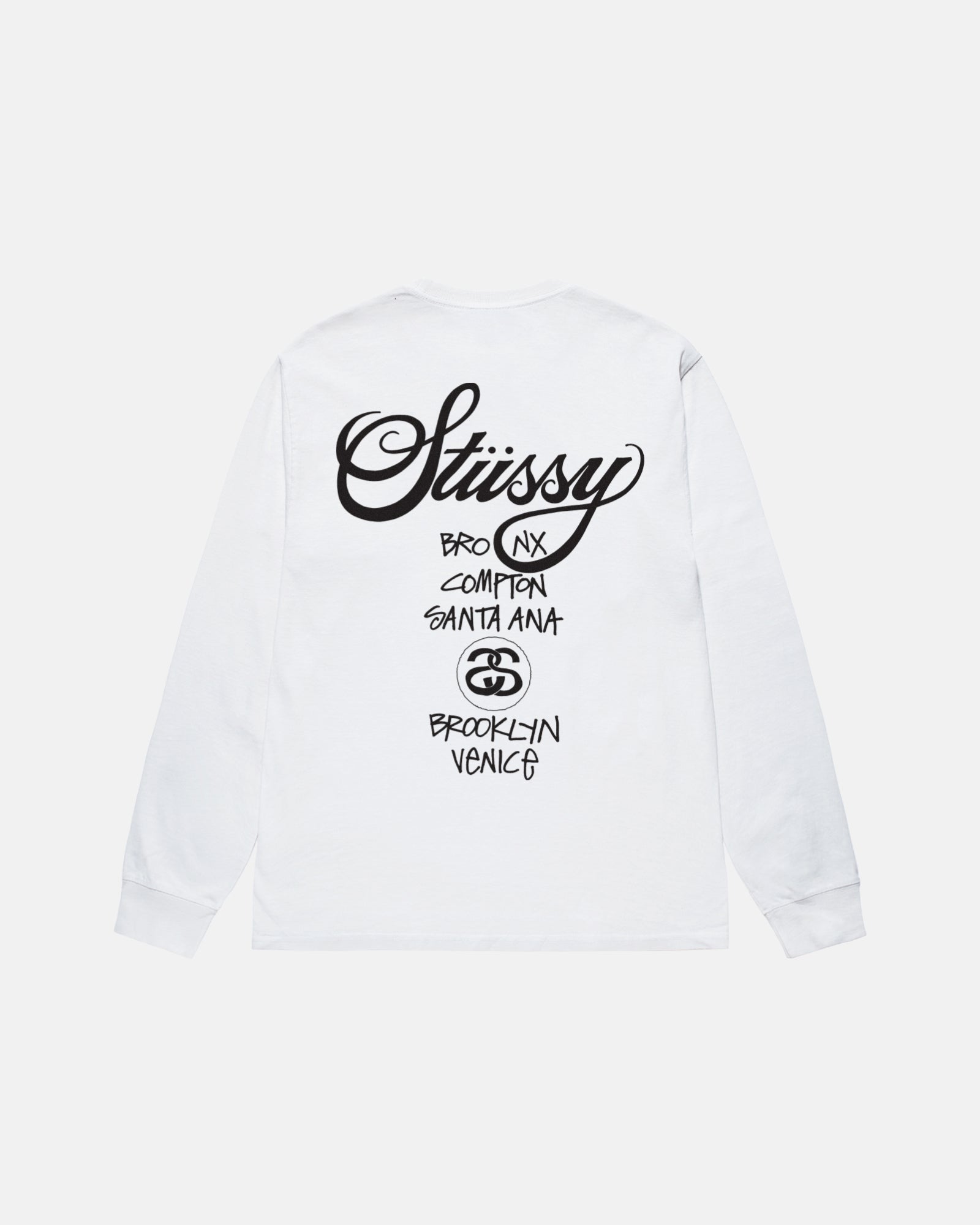 World Tour LS Tee - Unisex Longsleeve T-Shirts | Stüssy – Stüssy